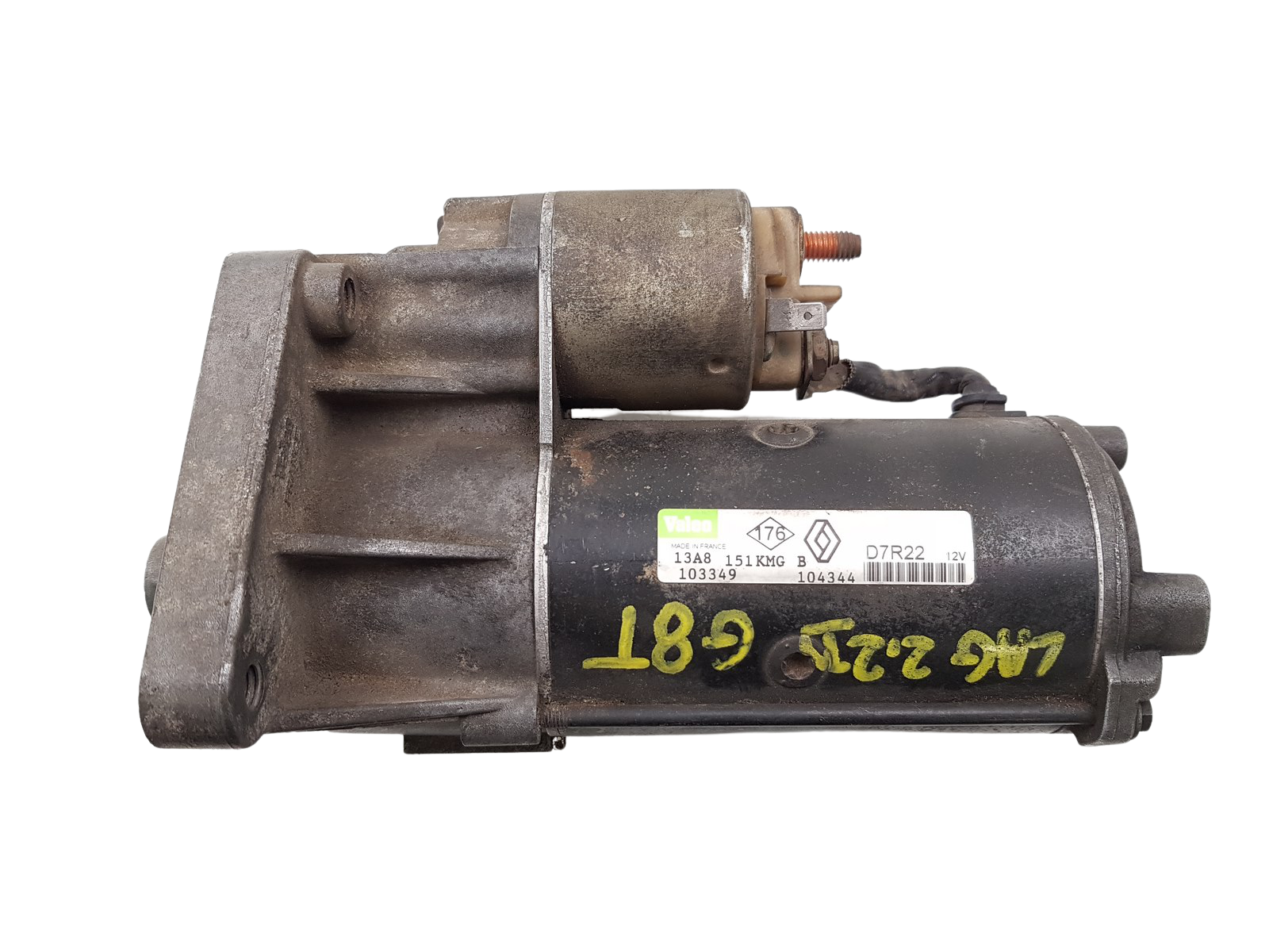 Motorstarter Renault 7700104344 D7R22 2.2 D Valeo 1255 main product photo