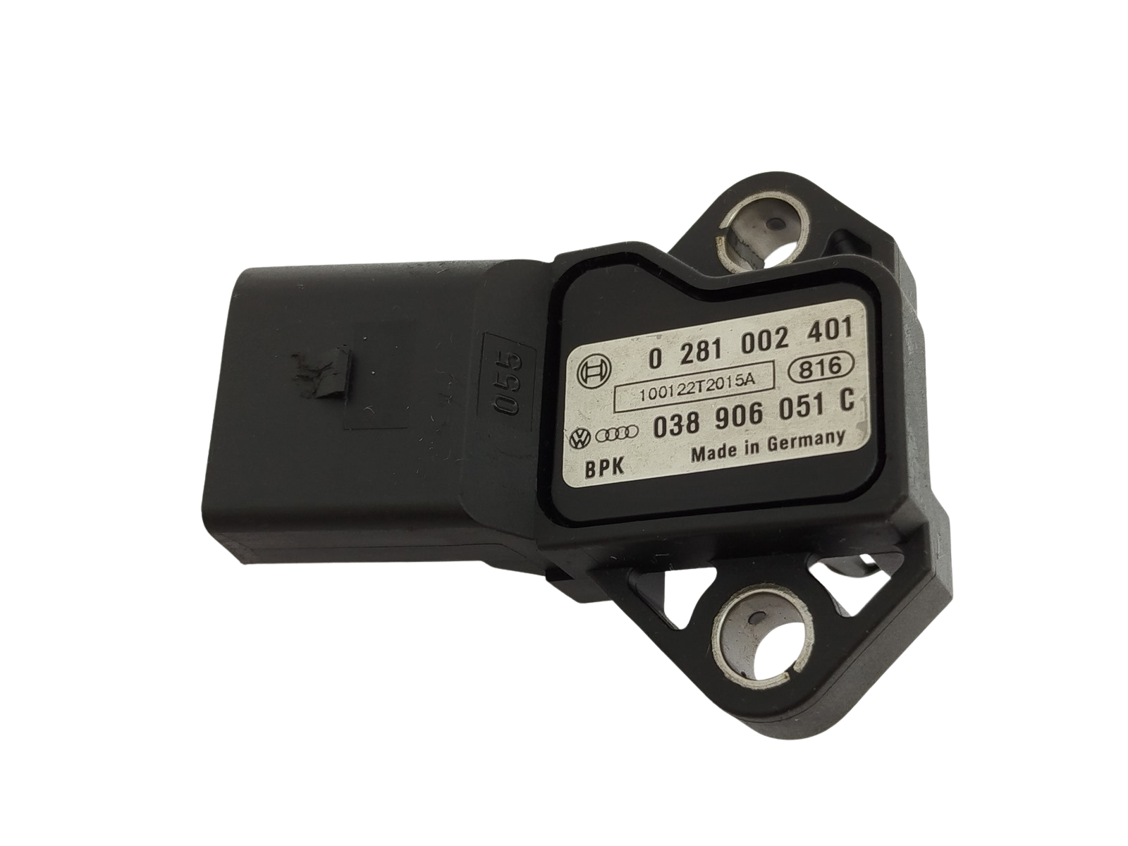 Lufttrykssensor VW Audi Skoda Seat 038906051C 0281002401 Bosch main product photo