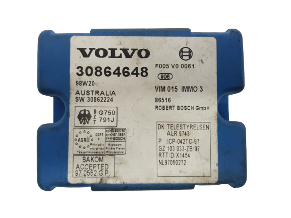 Styreenhed modul Volvo 30864648 F005V00061 Bosch main product photo