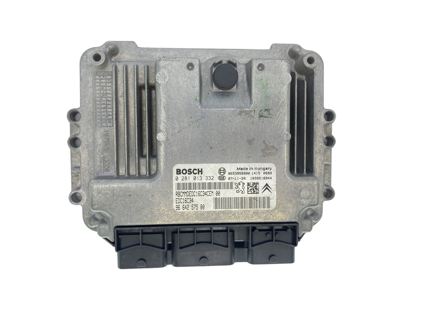 Styreenhed 0281013332 9664257580 9653958980 EDC16C34 PSA Bosch 63575 main product photo