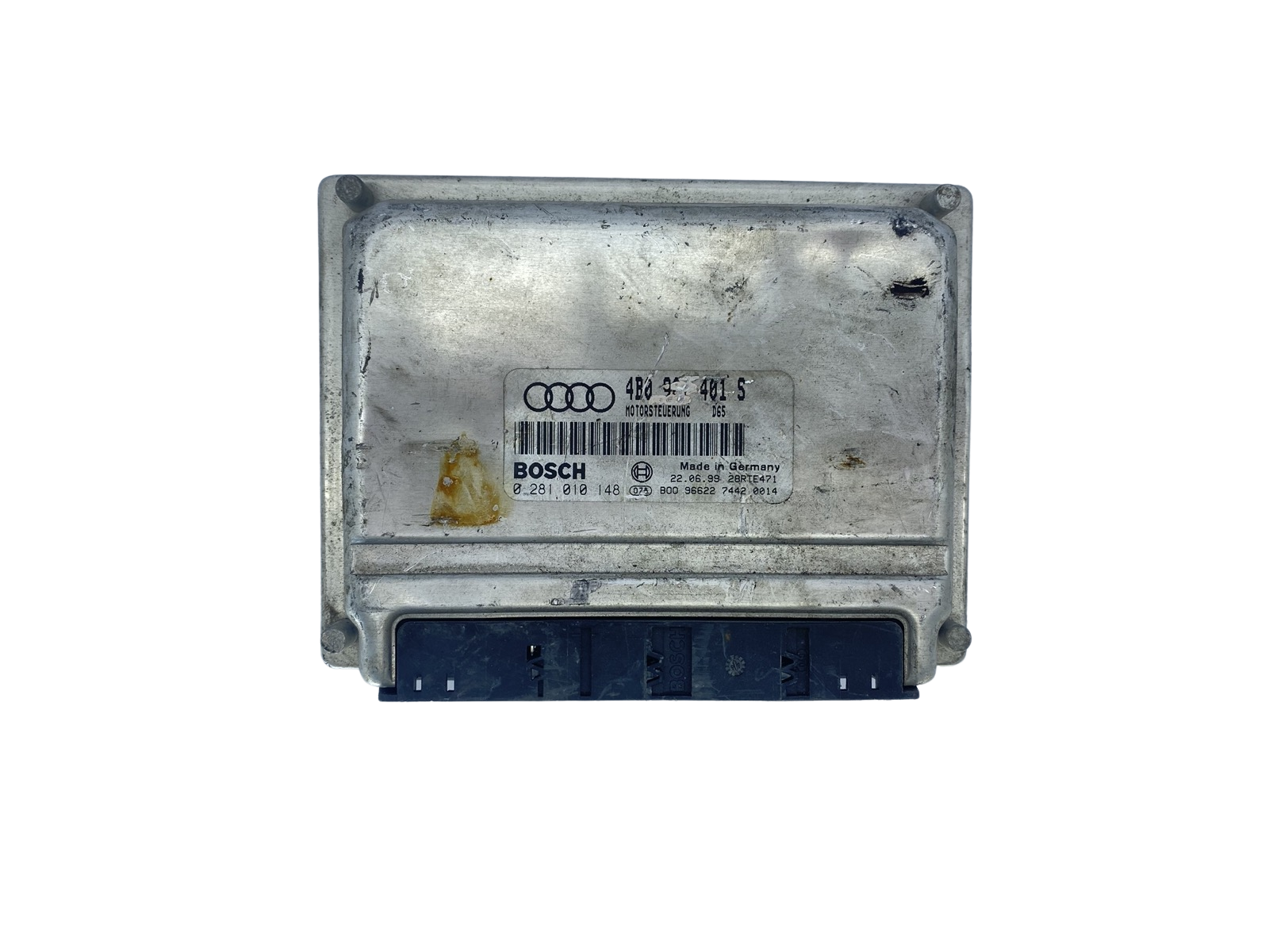 ECU Motorstyreenhed Audi 4B0907401S 0281010148 Bosch 55484 main product photo