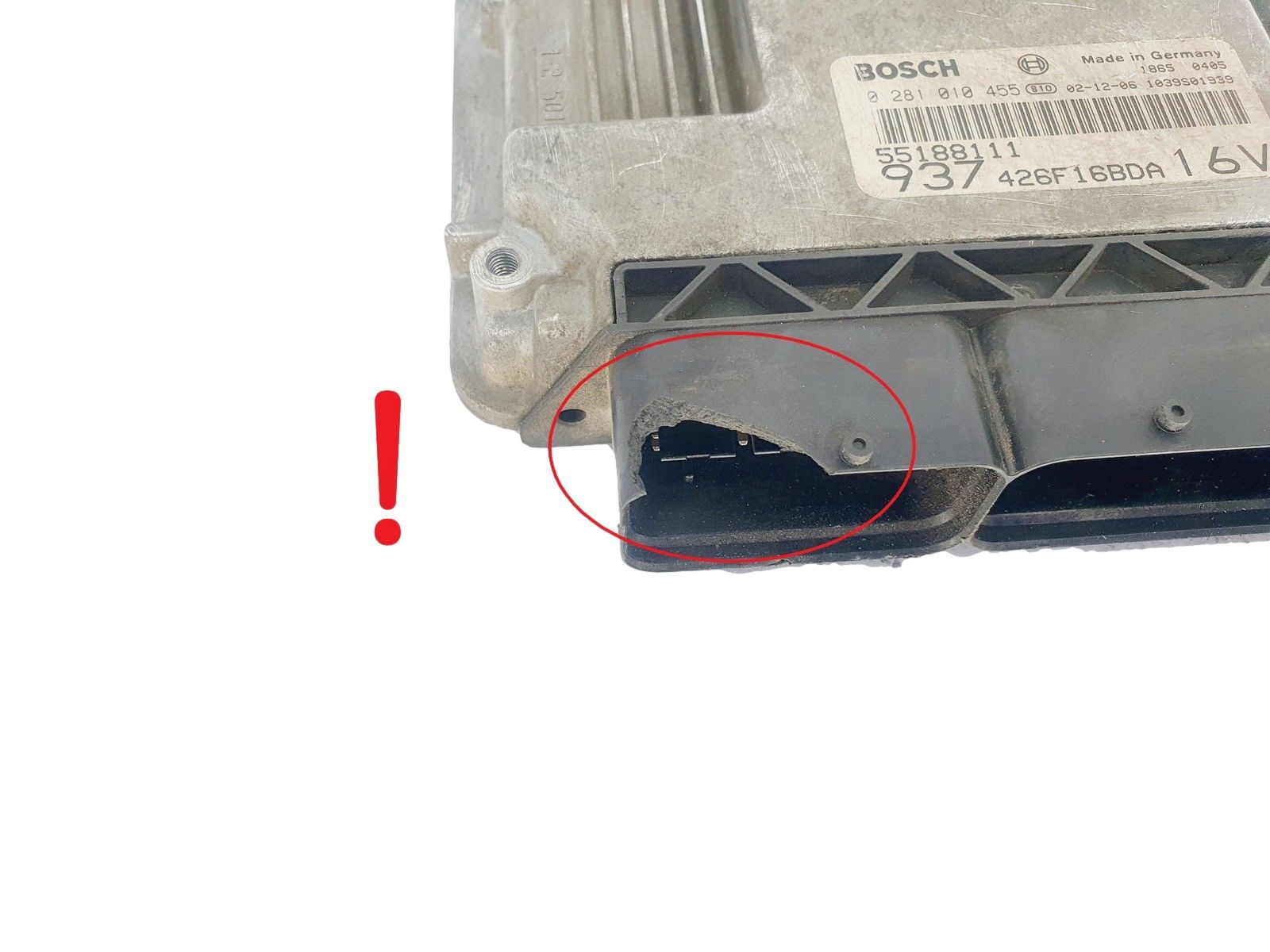 Styreenhed 55188111 0281010455 Alfa Romeo Bosch 42721 main product photo