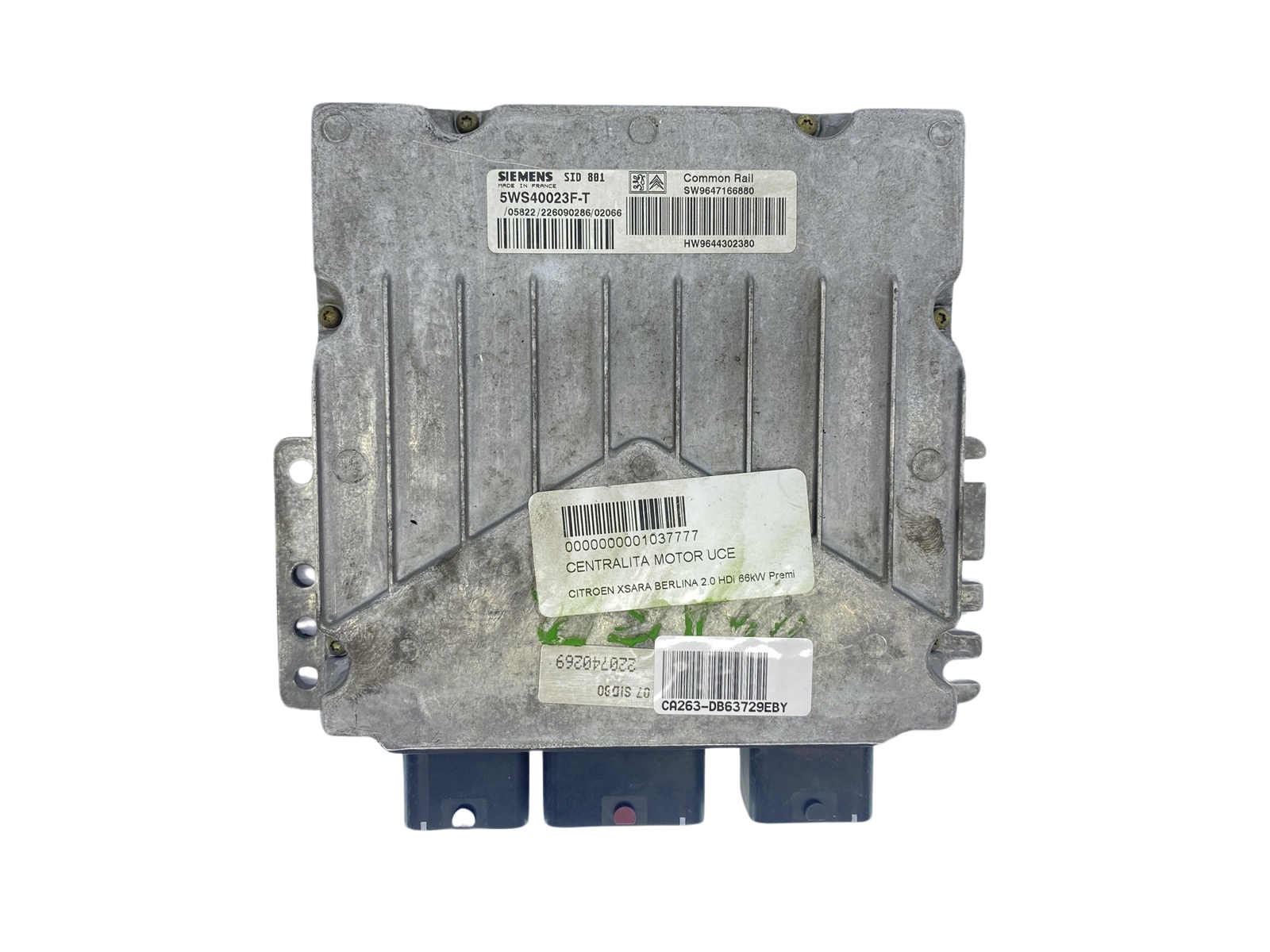 Styreenhed 5WS40023F-T 9647166880 9644302380 PSA Siemens 63729 main product photo