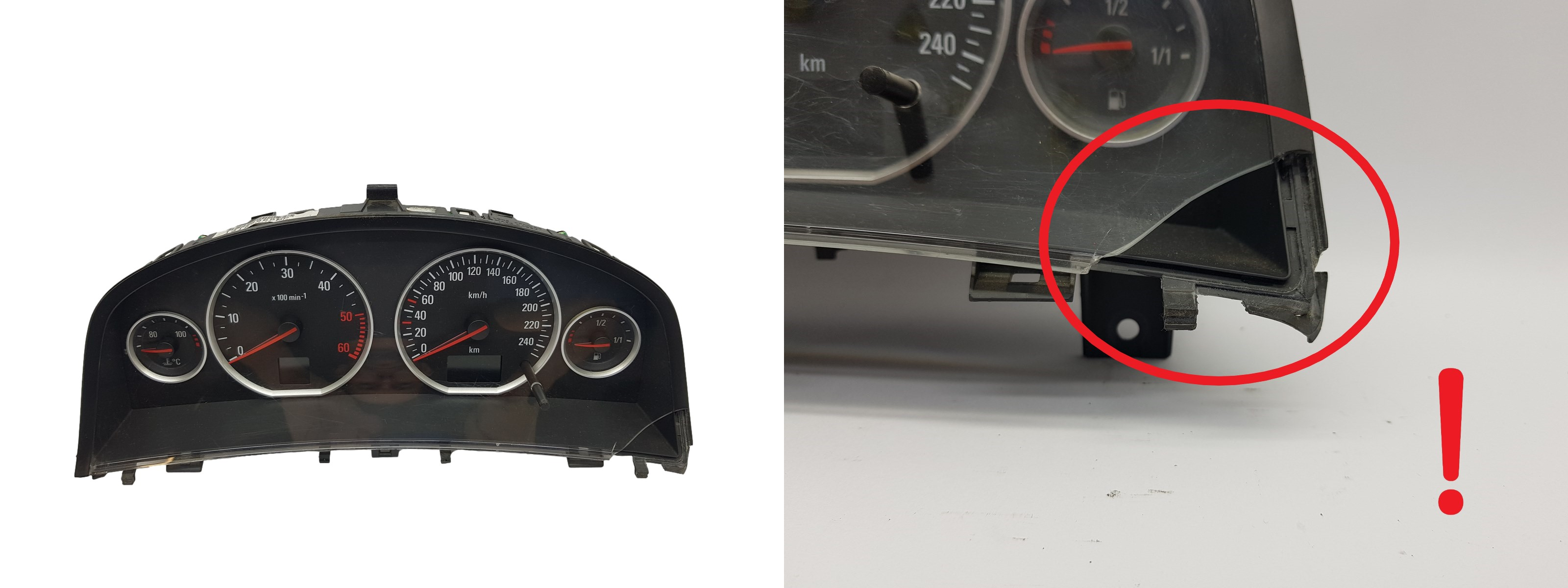 Omdrejningstæller Opel Vectra C 13165966MP main product photo