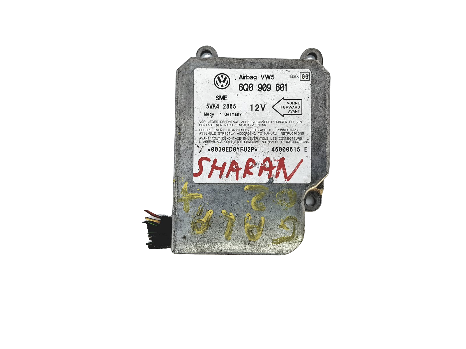 Styreenhed modul 6Q0909601 5WK42865 VW Siemens 22986 main product photo