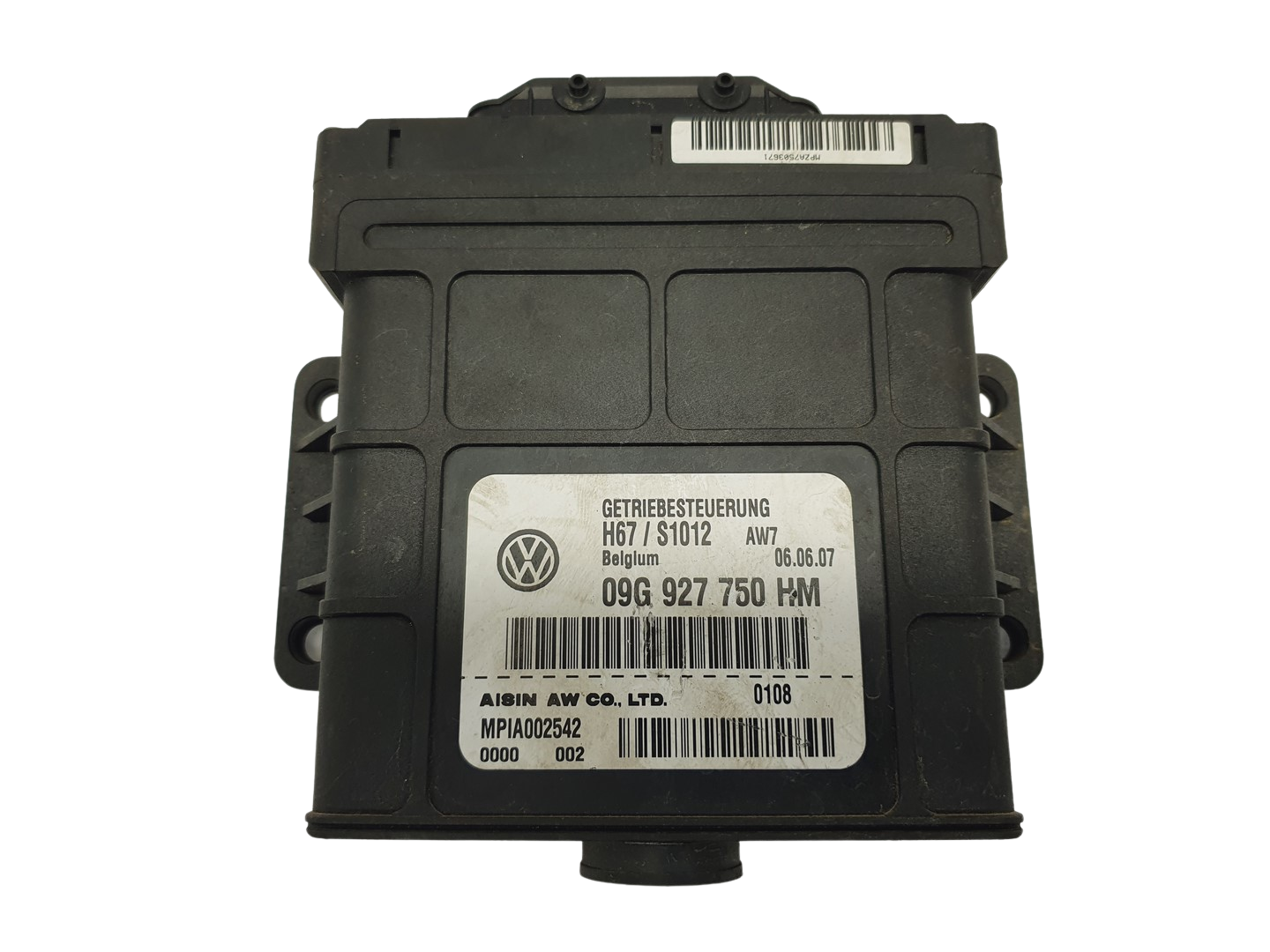 Styreenhed 09G927750HM MPIA002542 VW SKODA Aisin main product photo
