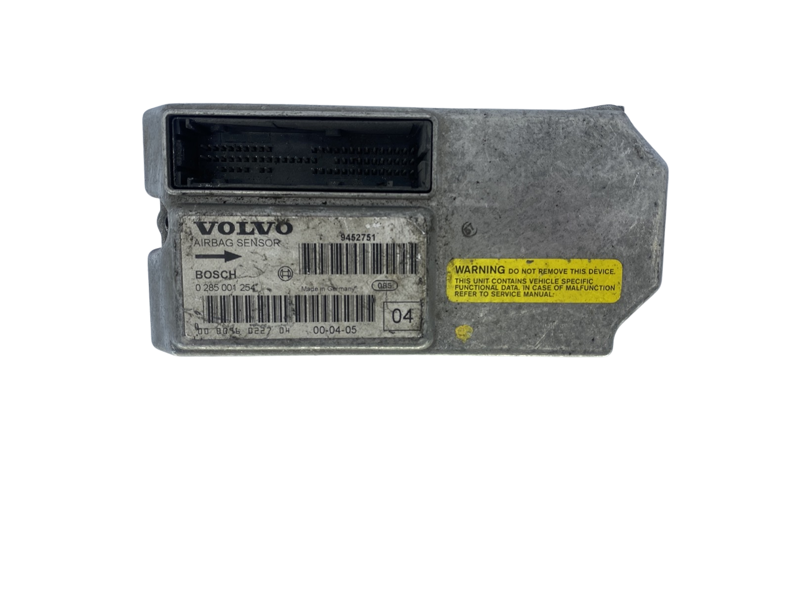 Styreenhed 0285001254 9452751 Volvo Bosch main product photo