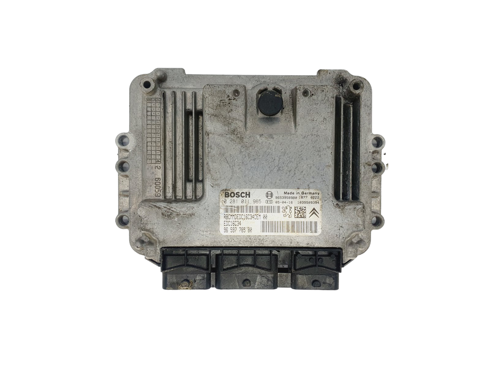 Styreenhed 9659778580 0281011965 9653958980 PSA Bosch main product photo