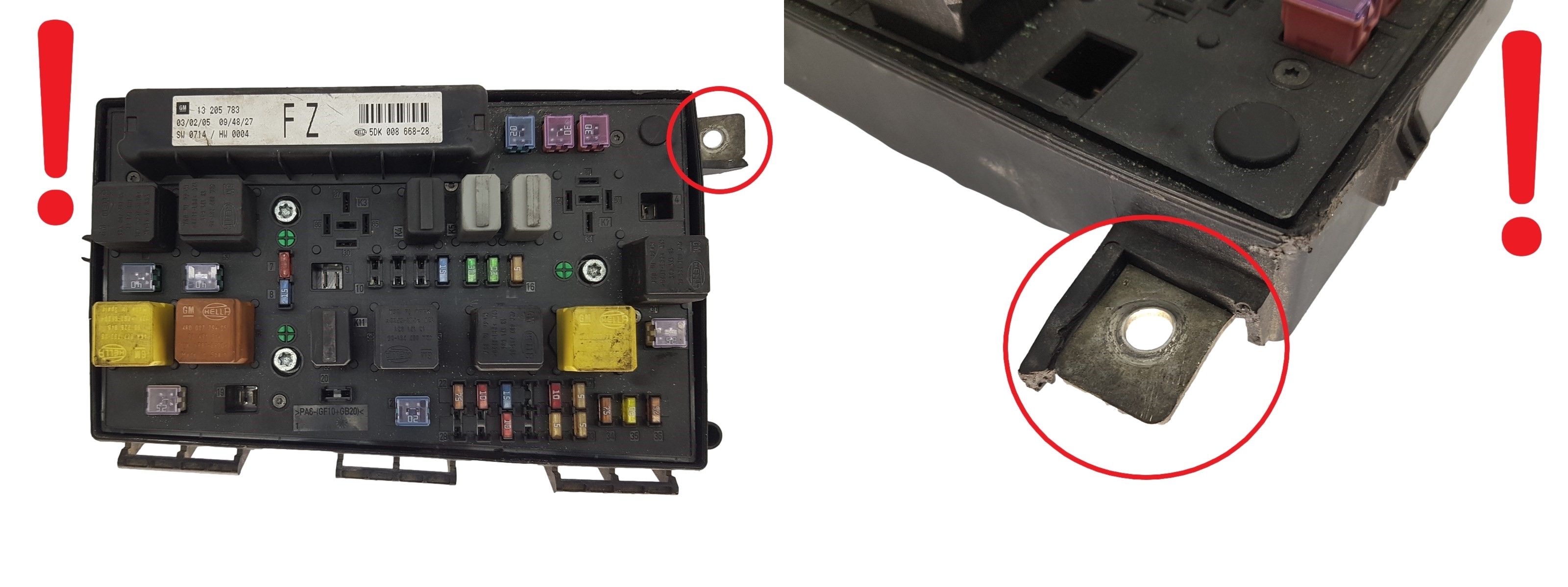 Modul 13205783 5DK008668-28 FZ Opel GM 2531 main product photo