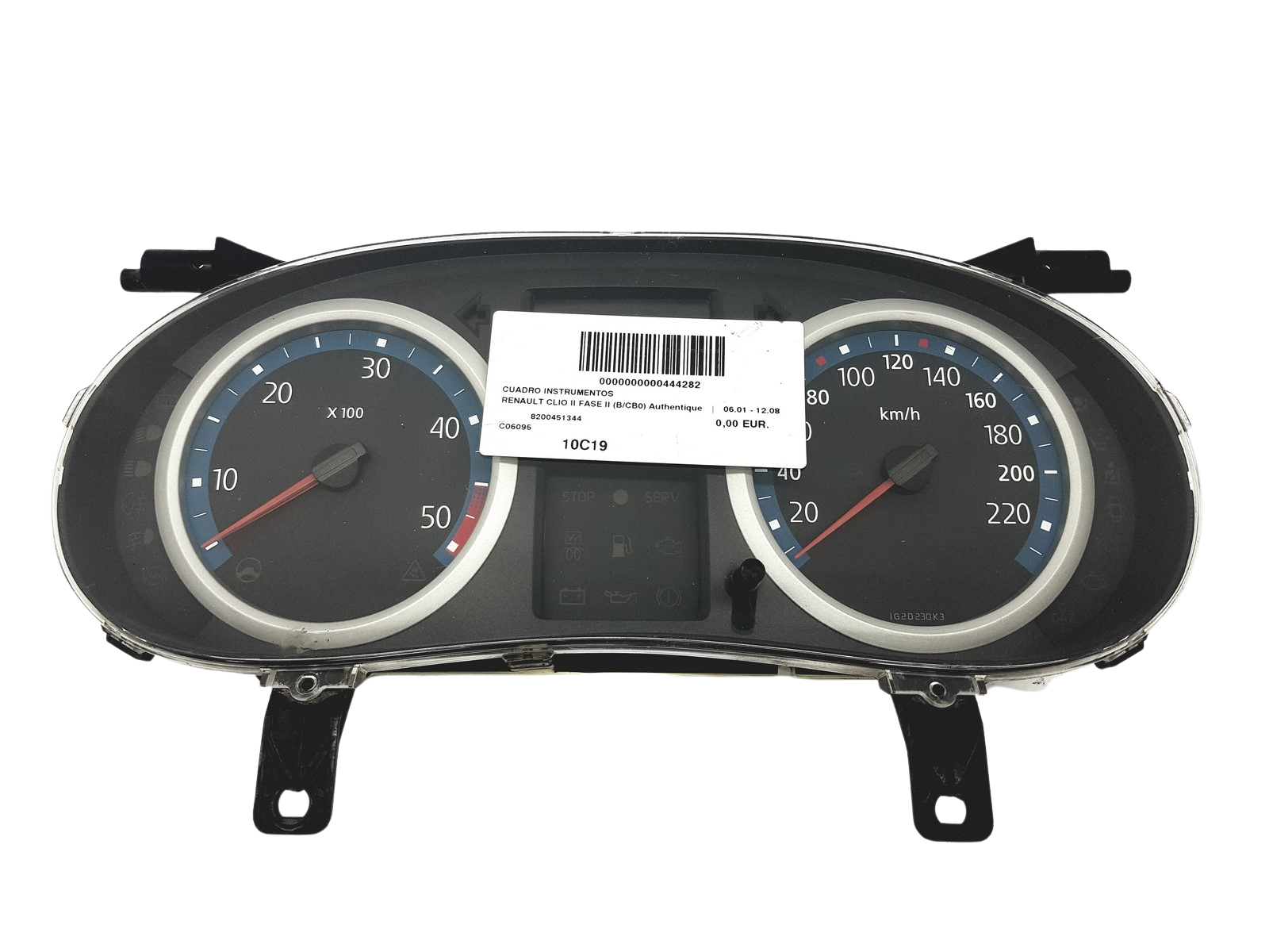 Omdrejningstæller Renault Clio 2 8200451344 57584 main product photo
