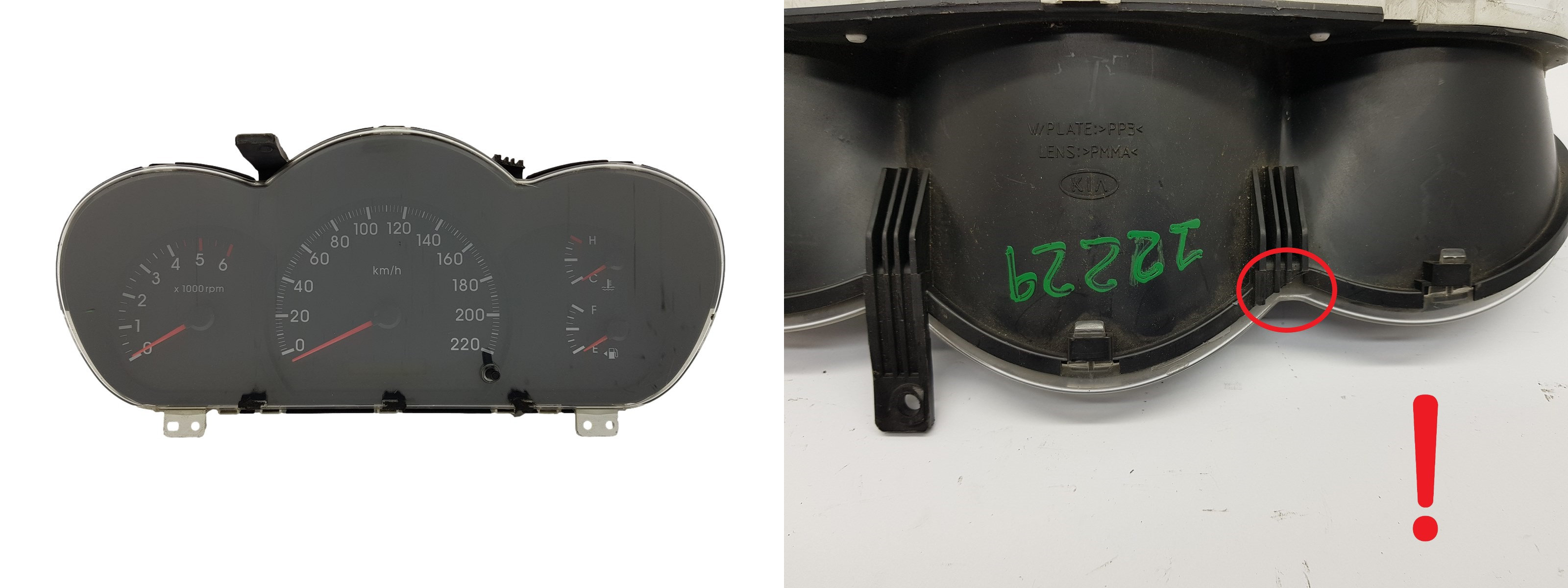 Omdrejningstæller Kia Opirus Cerato 94003-3F300 11000-716710K main product photo