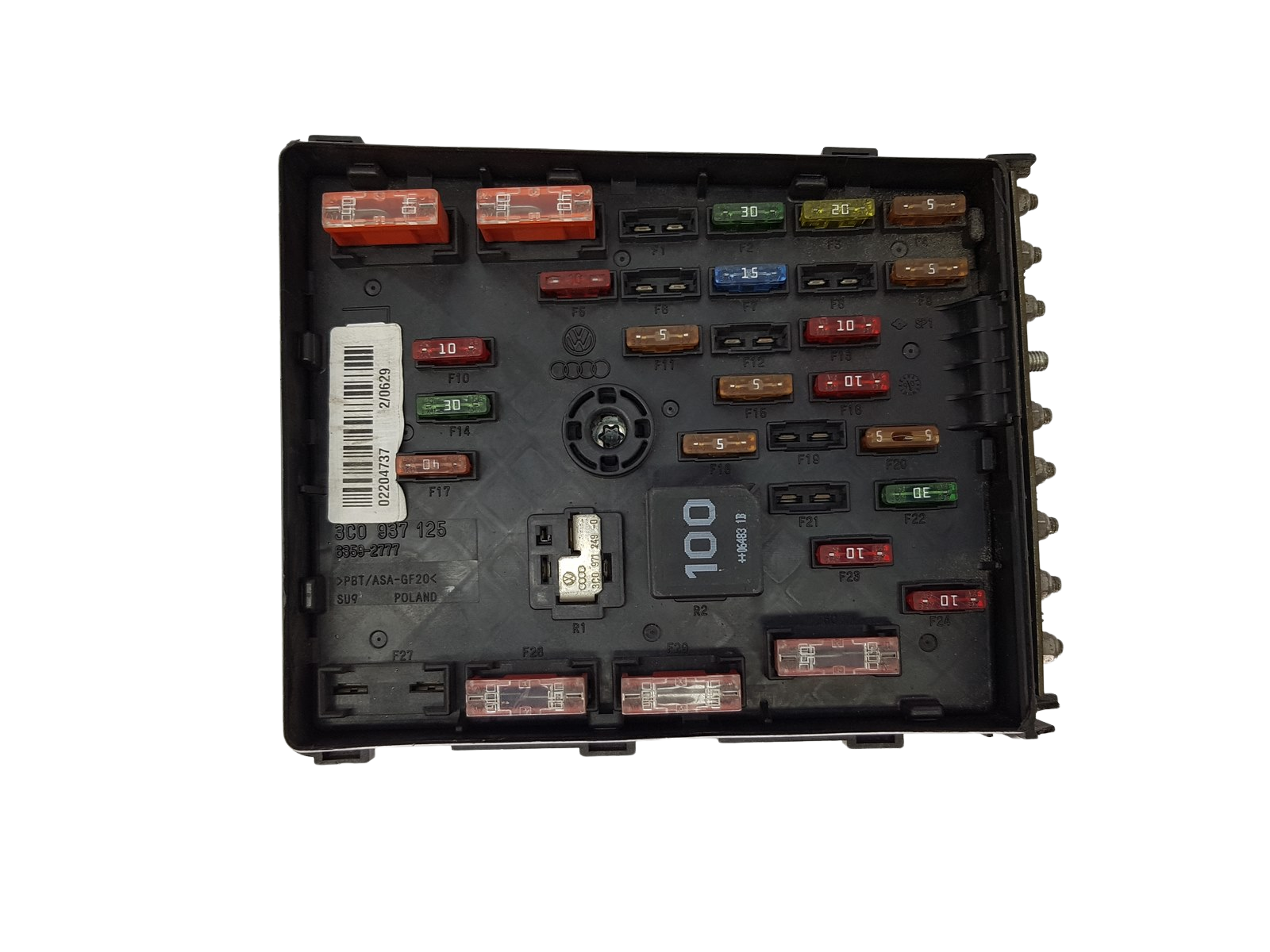 Sikringsboks 3C0937125 6359-2777 VW SEAT Audi 19840 main product photo
