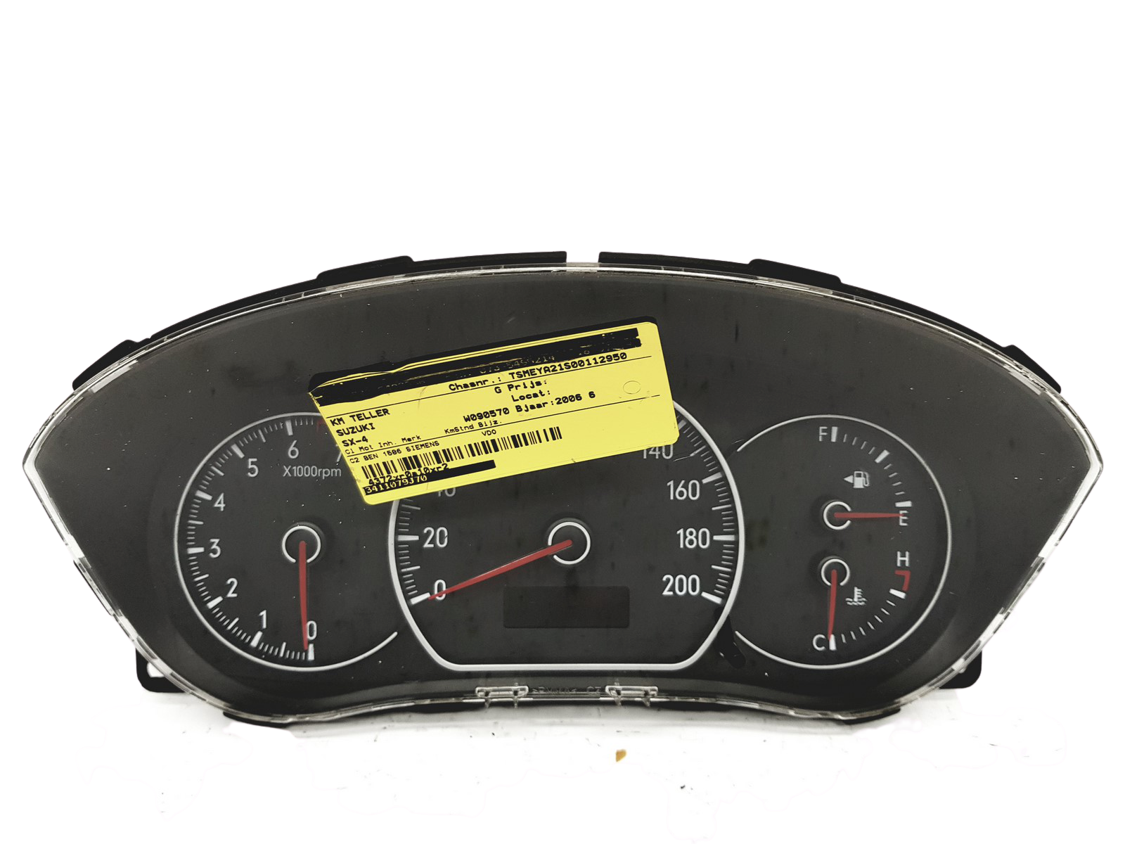 Speedometer Suzuki SX4 34110-79J70 34110-79J2 30750 main product photo