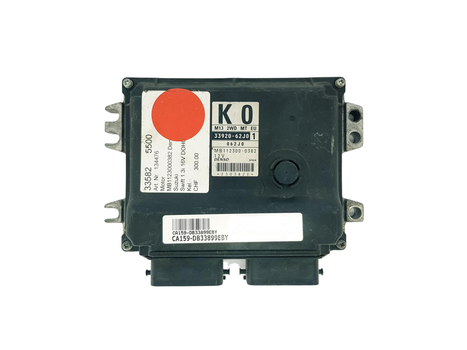 Styreenhed 33920-62J01 MB112300-0382 Suzuki Denso 33899 main product photo