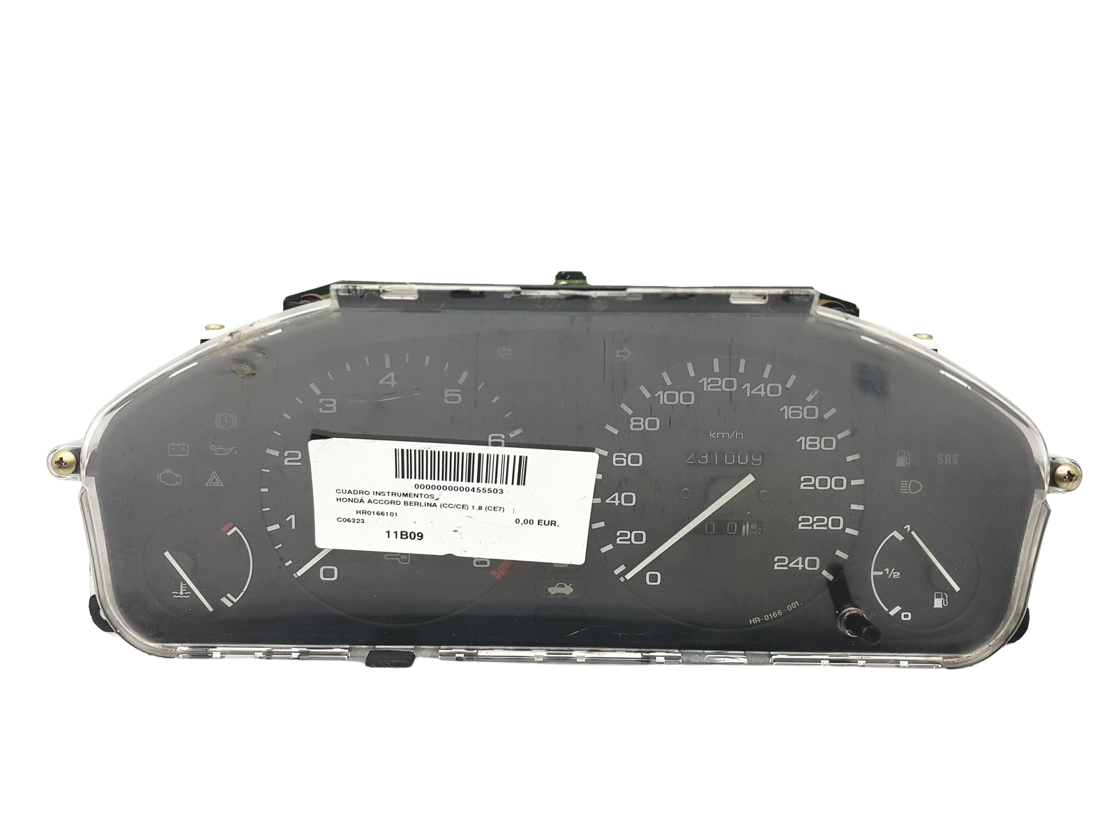 Omdrejningstæller Honda Accord HR0166101 78100 G030 main product photo