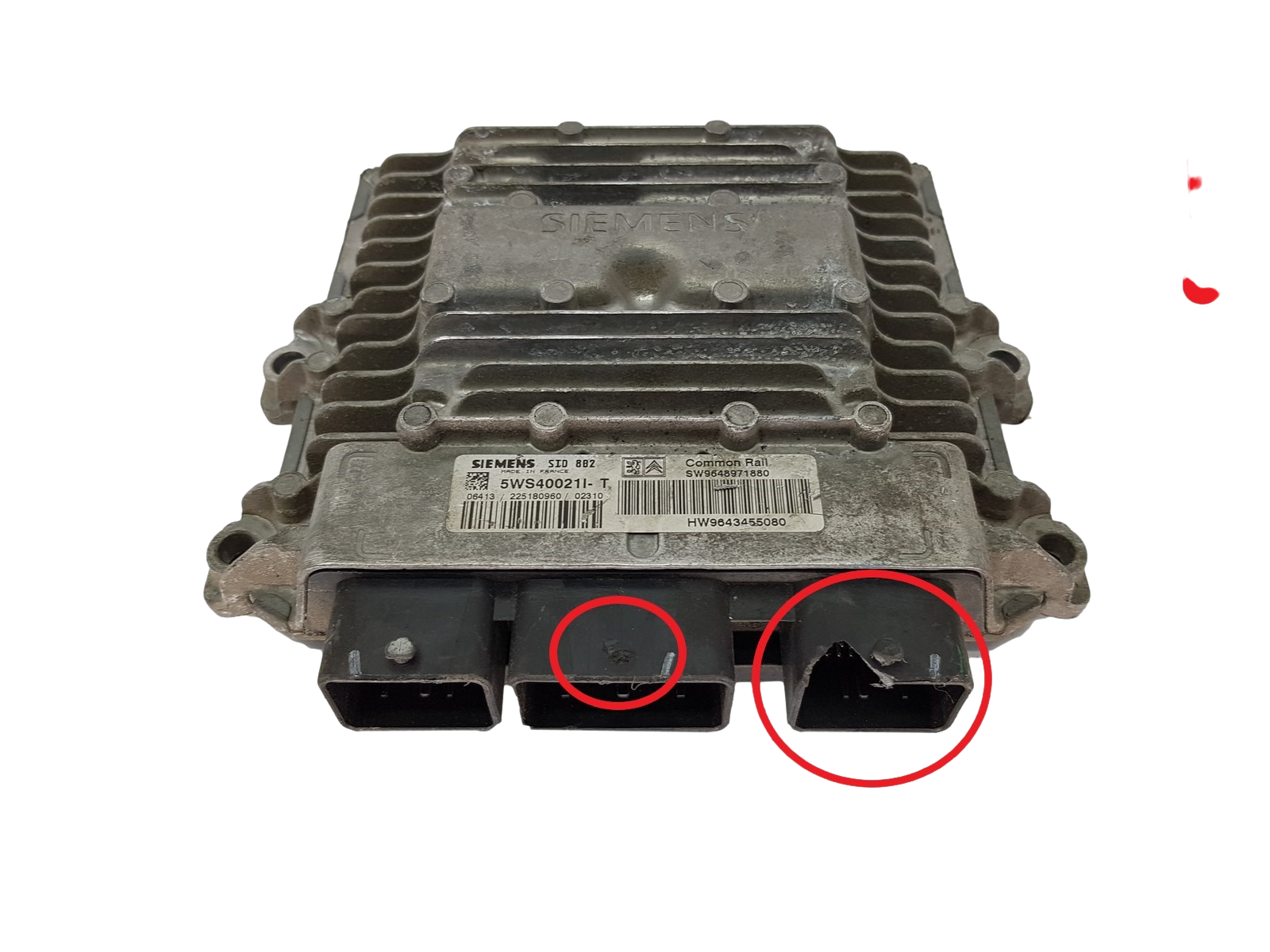 Styreenhed 9648971880 9643455080 5WS40021I-T PSA Siemens 18647 main product photo