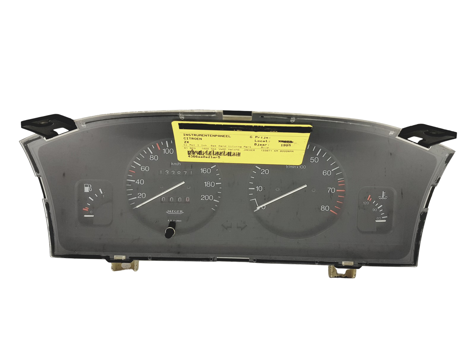 Omdrejningstæller Citroen ZX 9611630580 09022519901 49722 main product photo