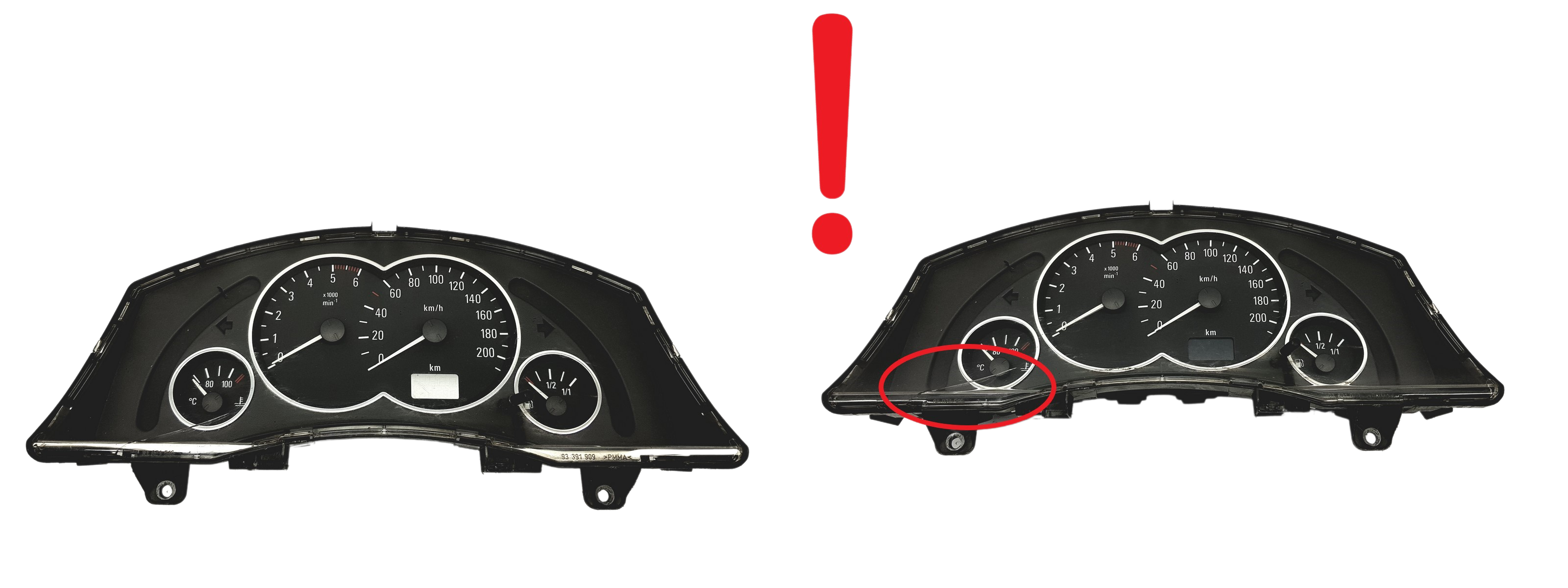 Speedometer Opel Meriva A 13140265MN 110080162014 59076 main product photo