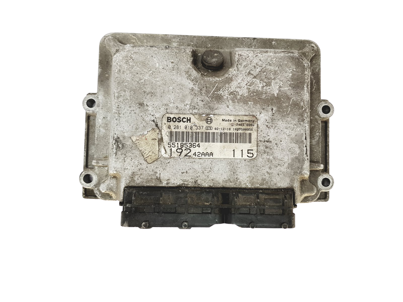 ECU Motorstyreenhed Fiat 55185364 0281010337 Bosch 26721 main product photo