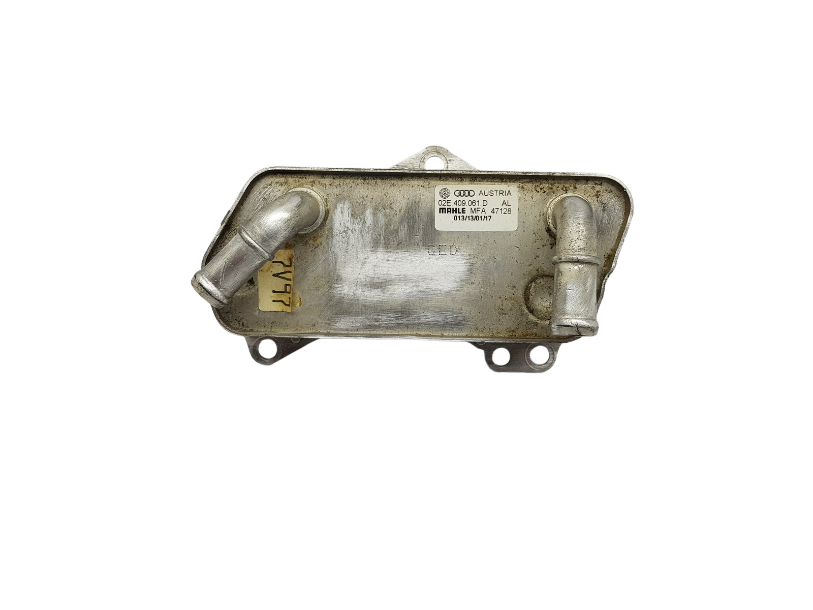 Oliekøler Skrzyni 02E409061D VW Seat Skoda Audi main product photo