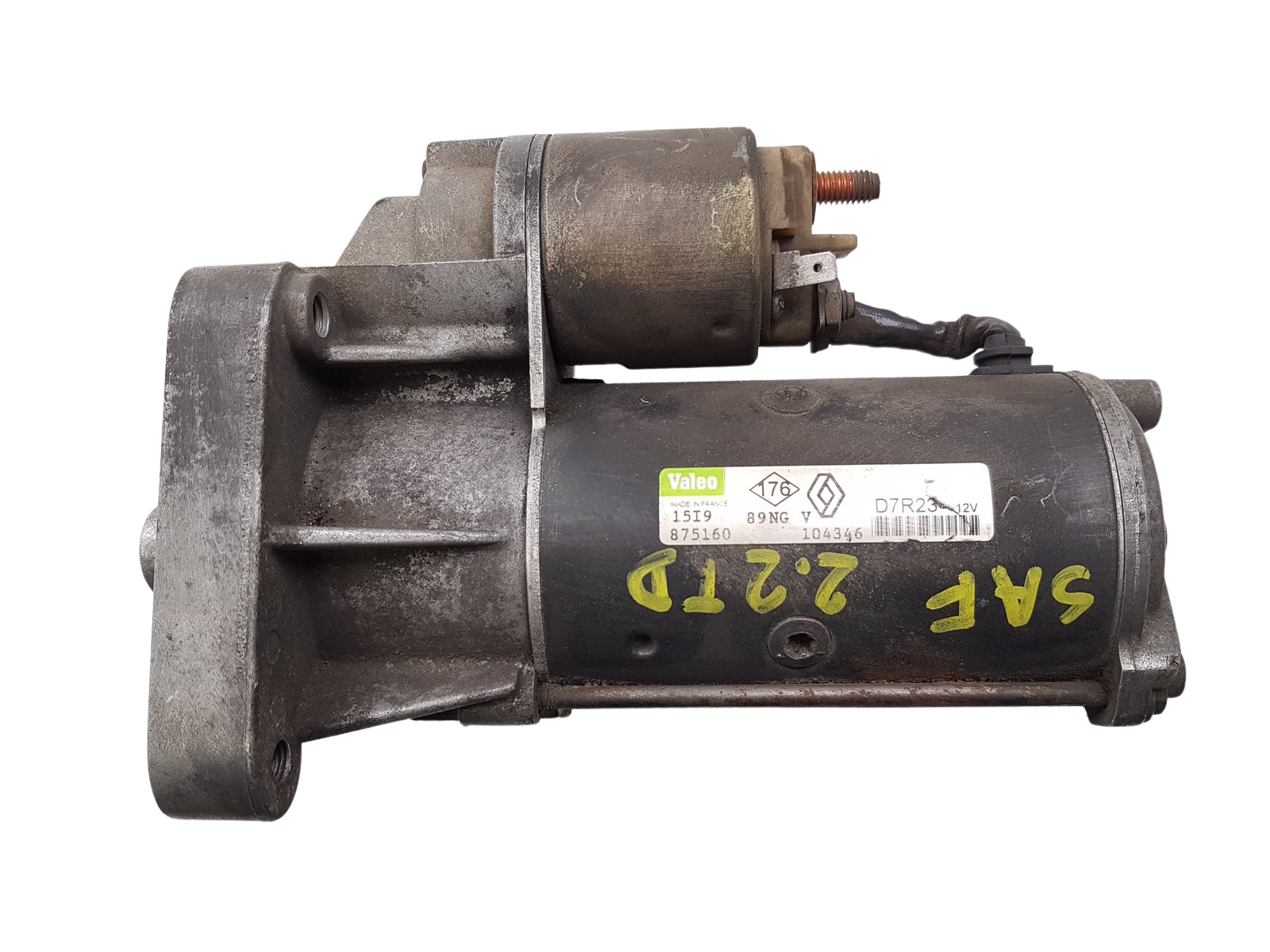Motorstarter Renault 7700104346 D7R23 2.2 D Valeo 1251 main product photo