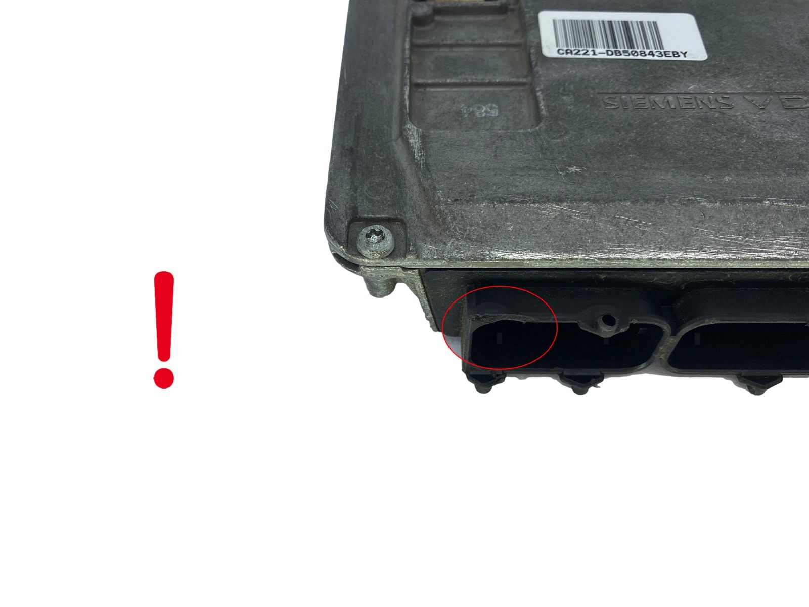 Styreenhed 03E906023D 5WP40510 04 VW SKODA Siemens 50843 main product photo
