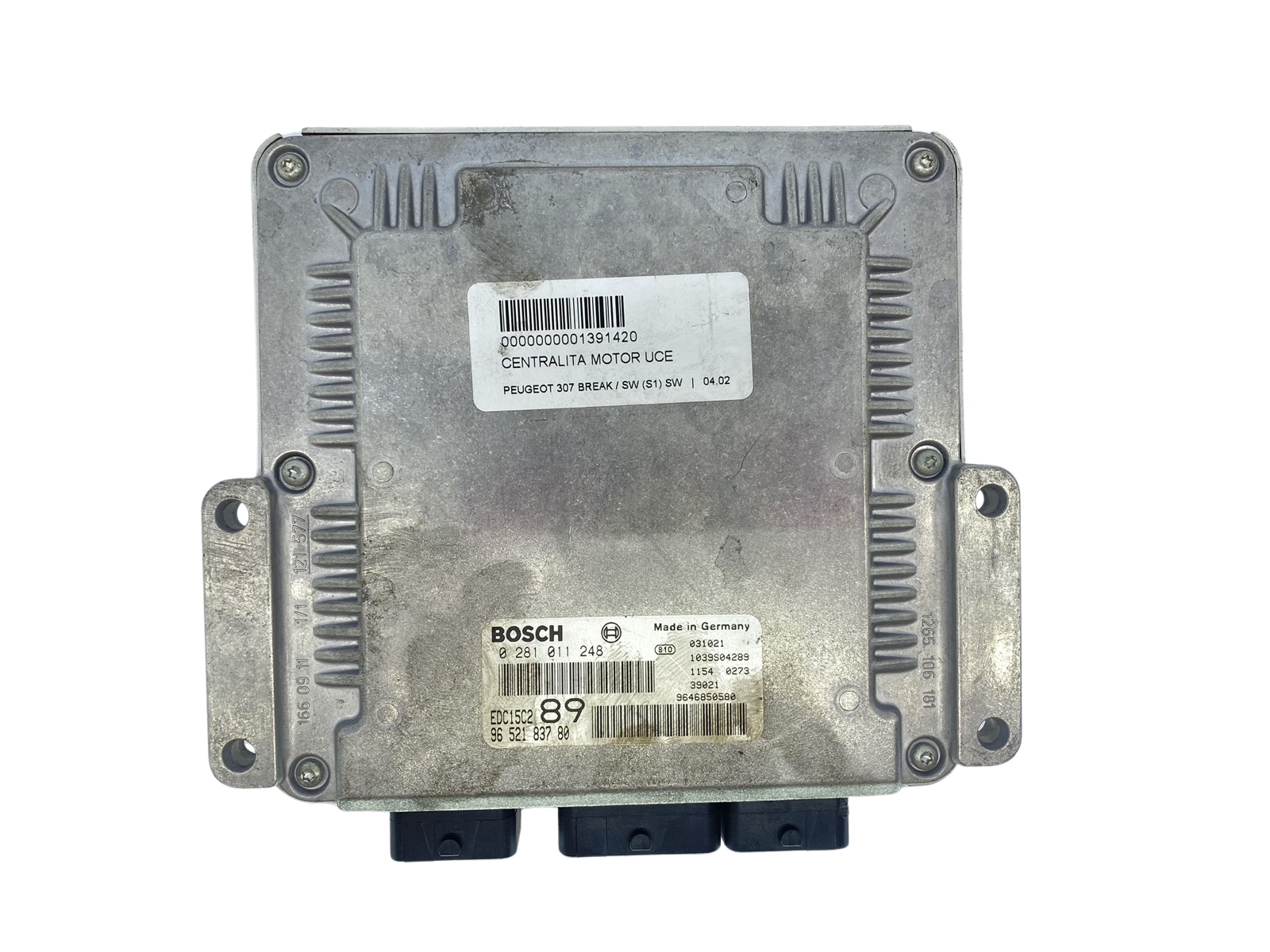 Styreenhed 0281011248 9652183780 9646850580 PSA Bosch 63692 main product photo