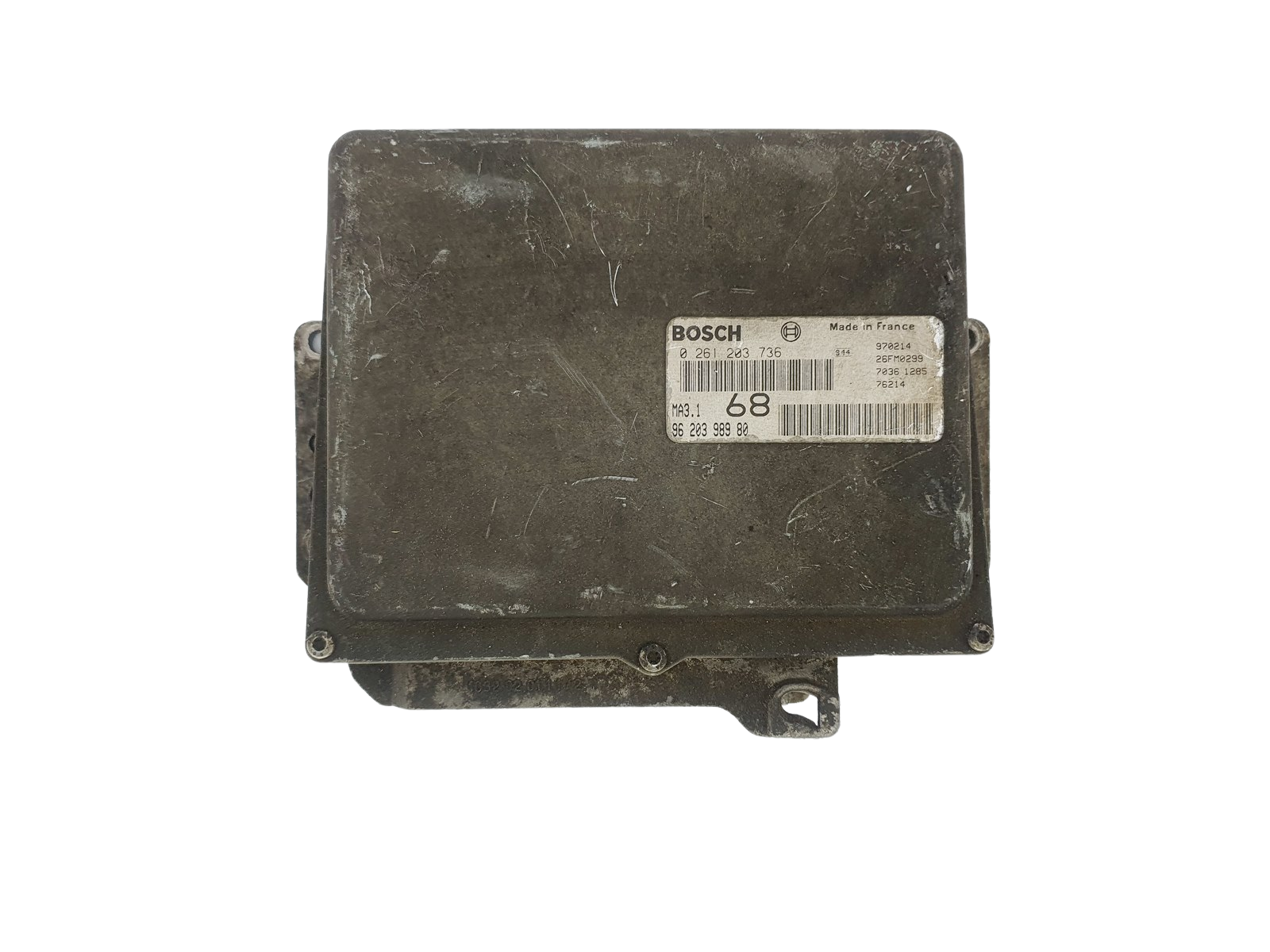 Styreenhed 0261203736 9620398980 MA3.1 PSA Bosch 47061 main product photo