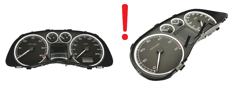 Speedometer Peugeot 307 9636708880 E 05 49777 main product photo