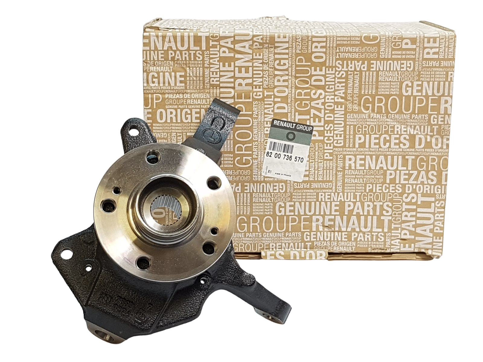 Hjullejestyr Venstre Forside Renault Espace 4 8200736570 Ny Original main product photo