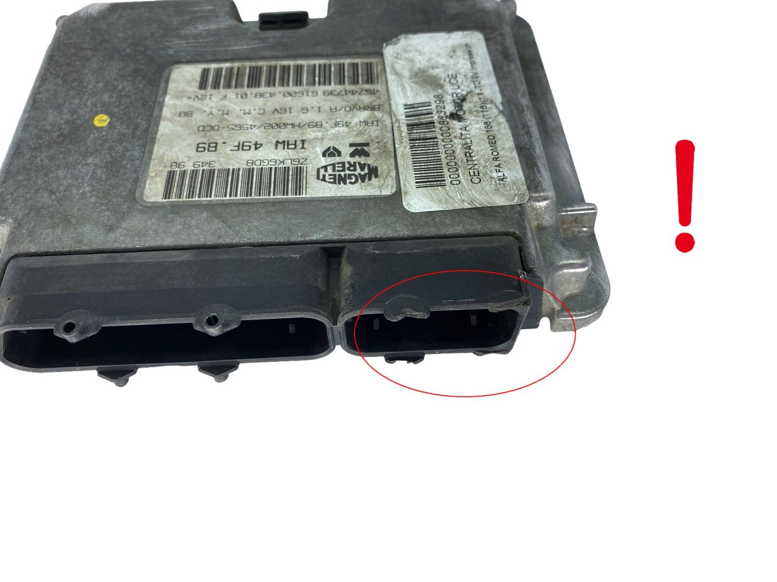 Styreenhed IAW49F.B9 46744739 61600.438.01 Fiat Magneti Marelli 63958 main product photo