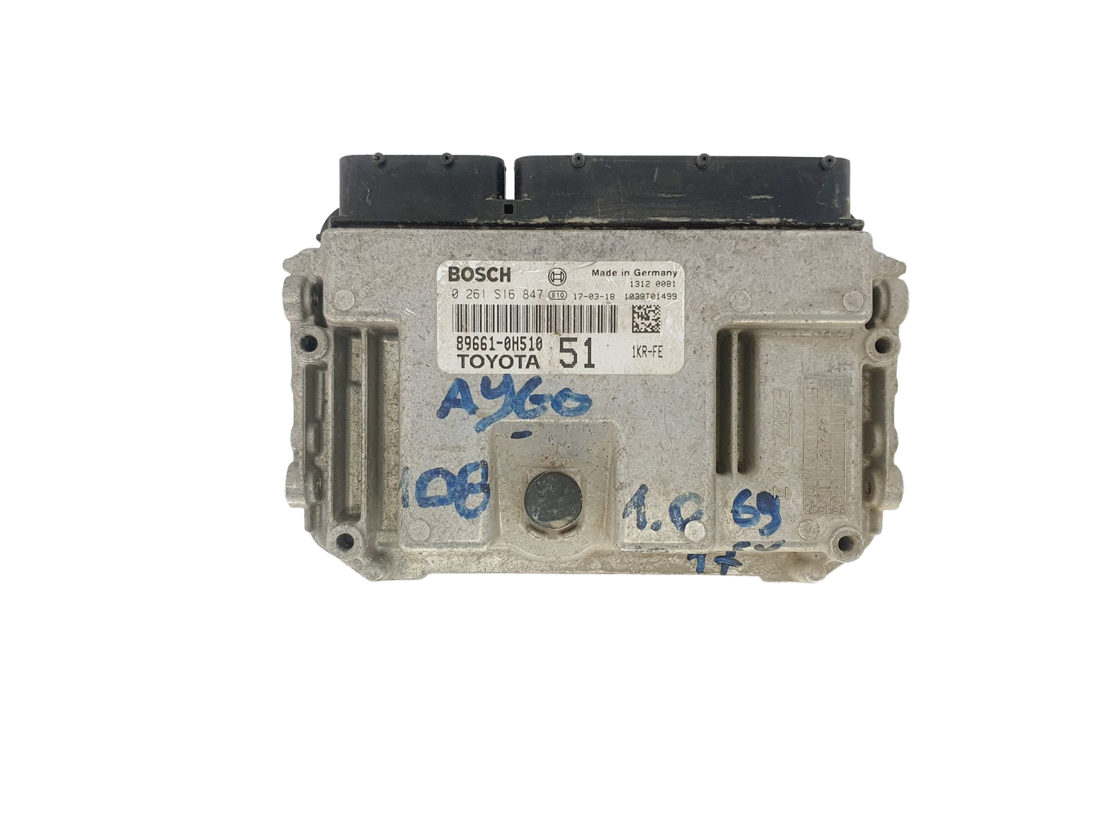 Styreenhed 89661-0H510 0261S16847 Toyota Bosch main product photo