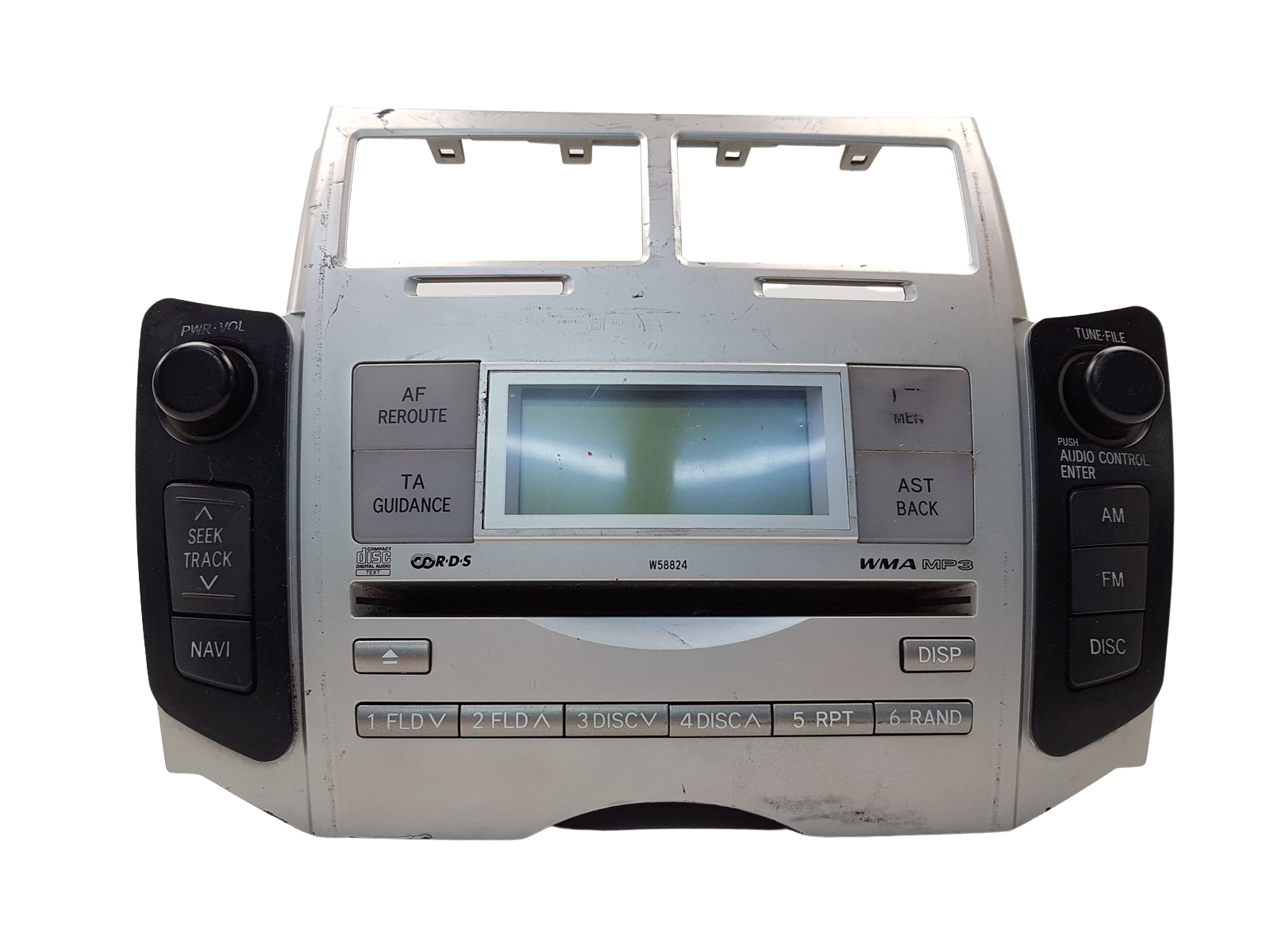 Radio CD-afspiller Toyota Yaris 86120-0D210 CQ-TS0570LC W58824 1253 main product photo