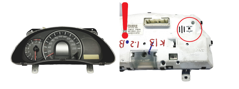 Omdrejningstæller Nissan Micra K13 248101HB0A 53584 main product photo