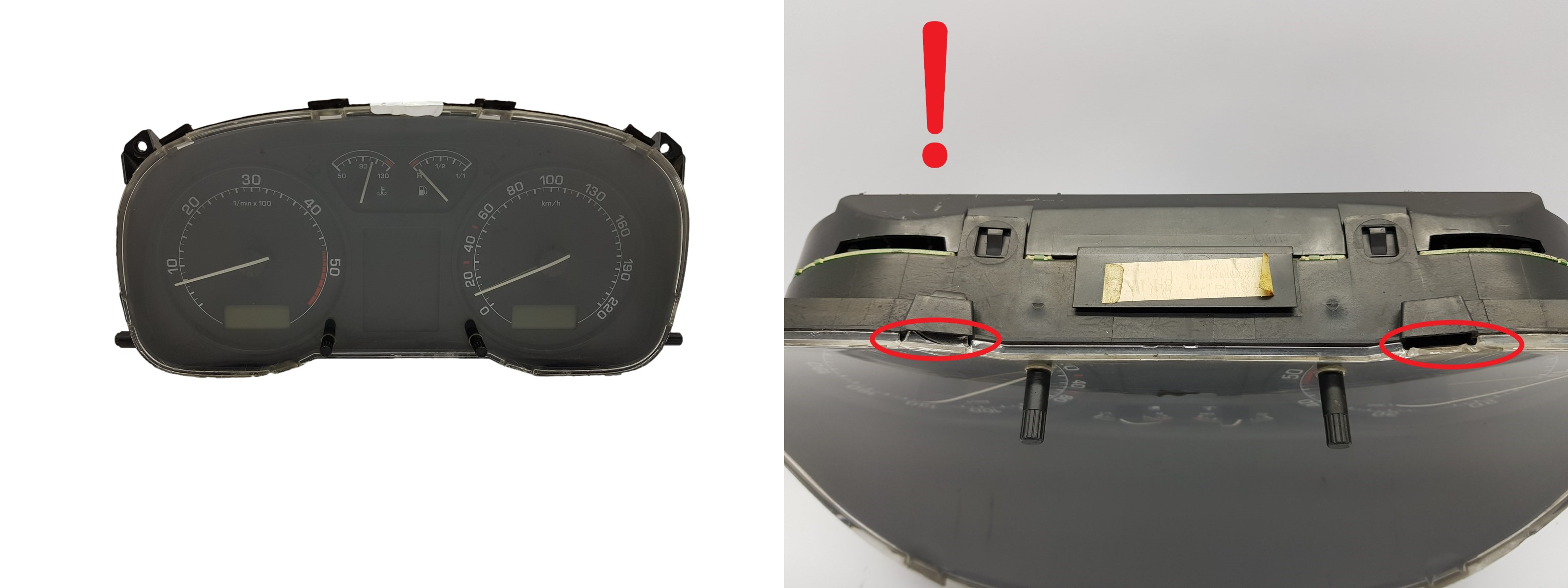 Omdrejningstæller Skoda Octavia 1U0920811F 110080146017 2005 main product photo