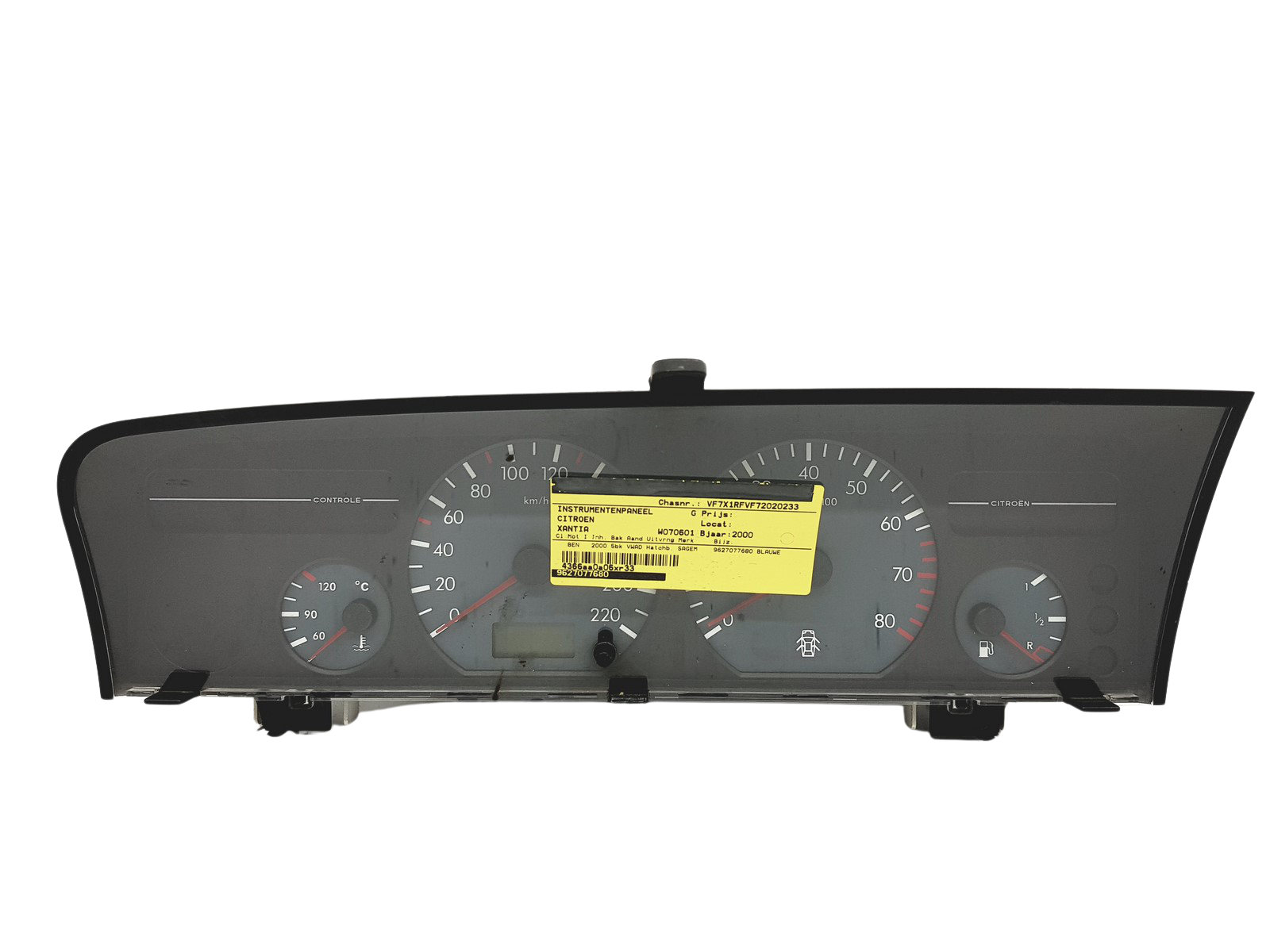Speedometer Citroen Xantia 21624319-5 Sagem 49680 main product photo