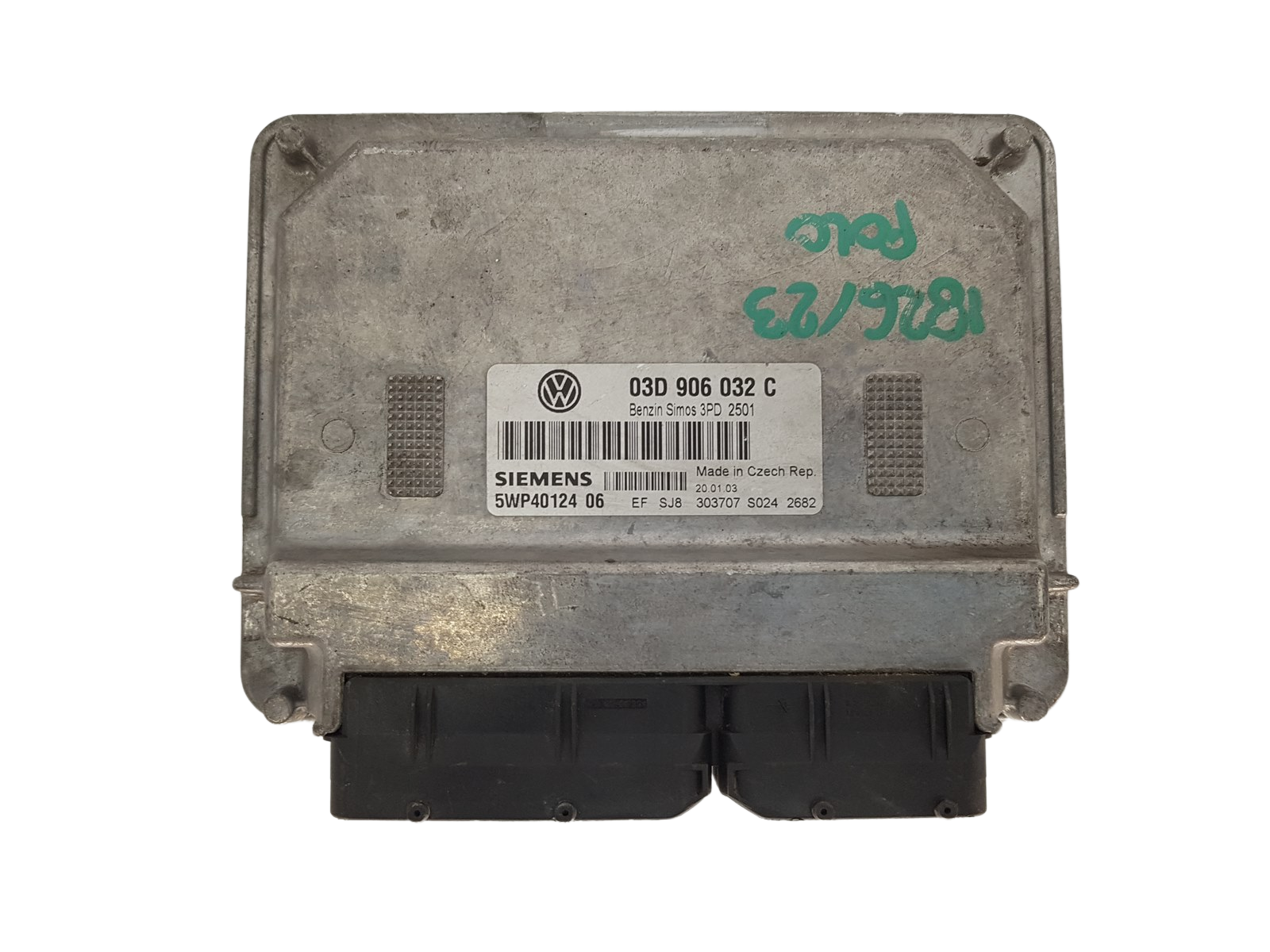 Styreenhed 03D906032C 5WP40124 06 VW Siemens 2798 main product photo