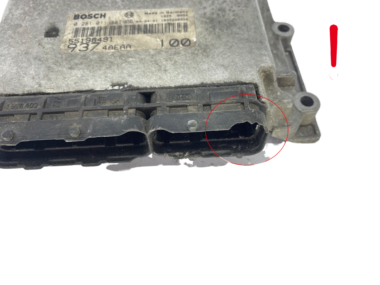 Styreenhed 0281011487 55198491 Alfa Romeo Bosch 55586 main product photo