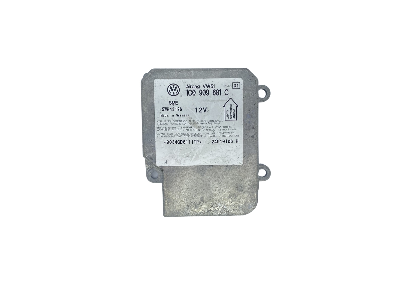 Styreenhed modul 1C0909601C 5WK43126 VW SKODA main product photo