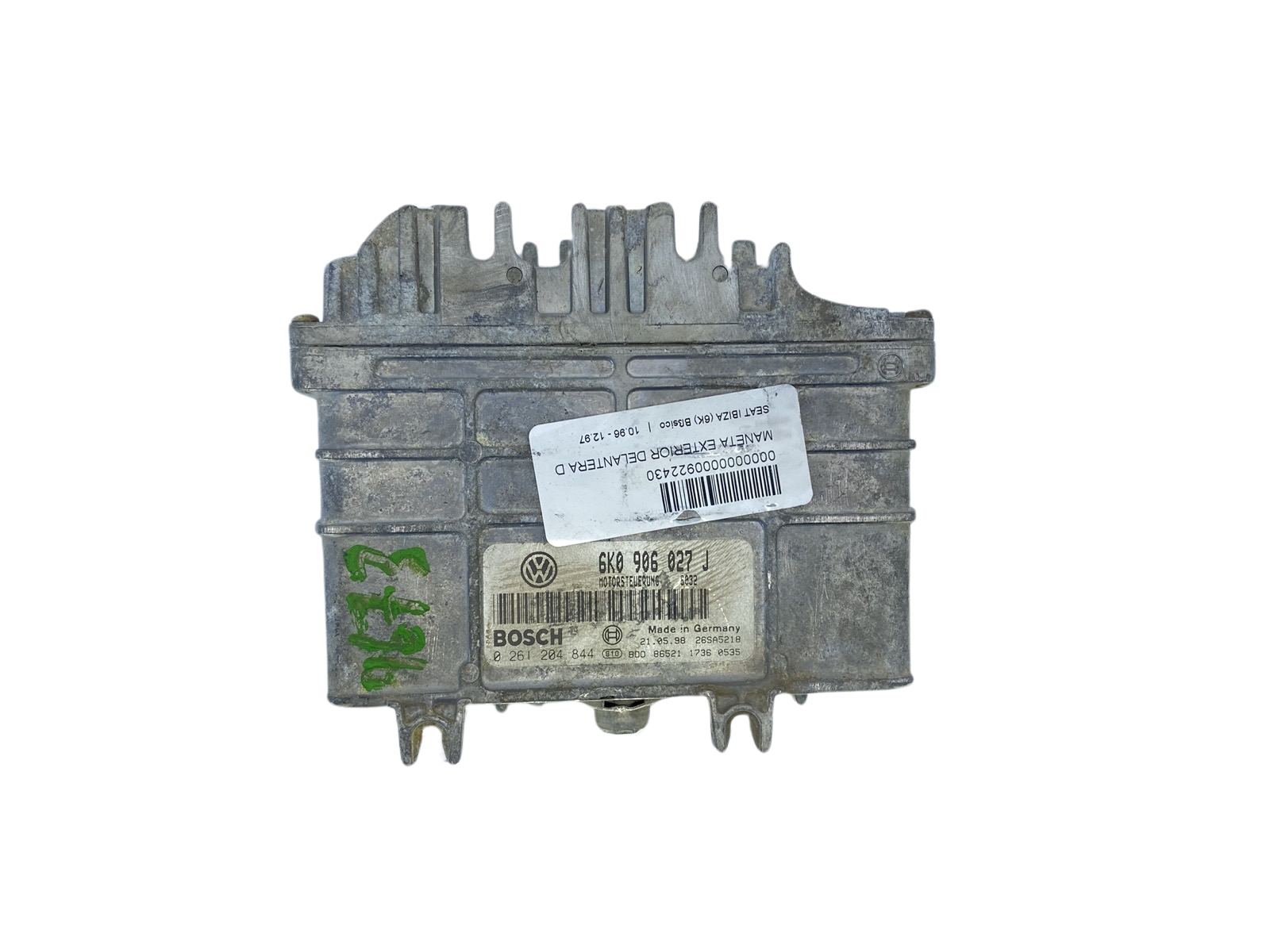 Styreenhed 6K0906027J 0261204844 Seat VW Bosch 61138 main product photo