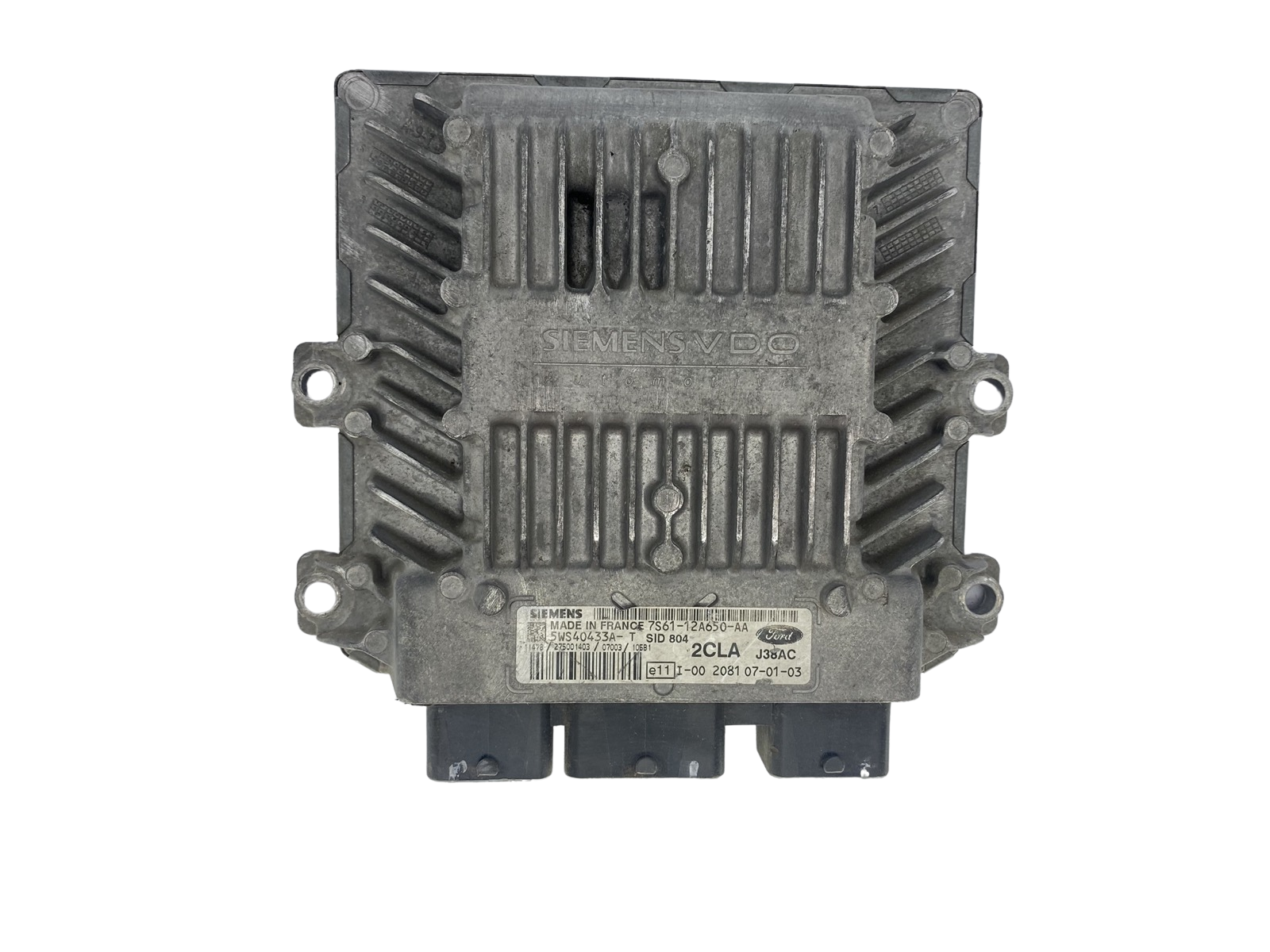 Styreenhed 7S61-12A650-AA 5WS40433A-T SID 804 2CLA Ford Siemens 50909 main product photo