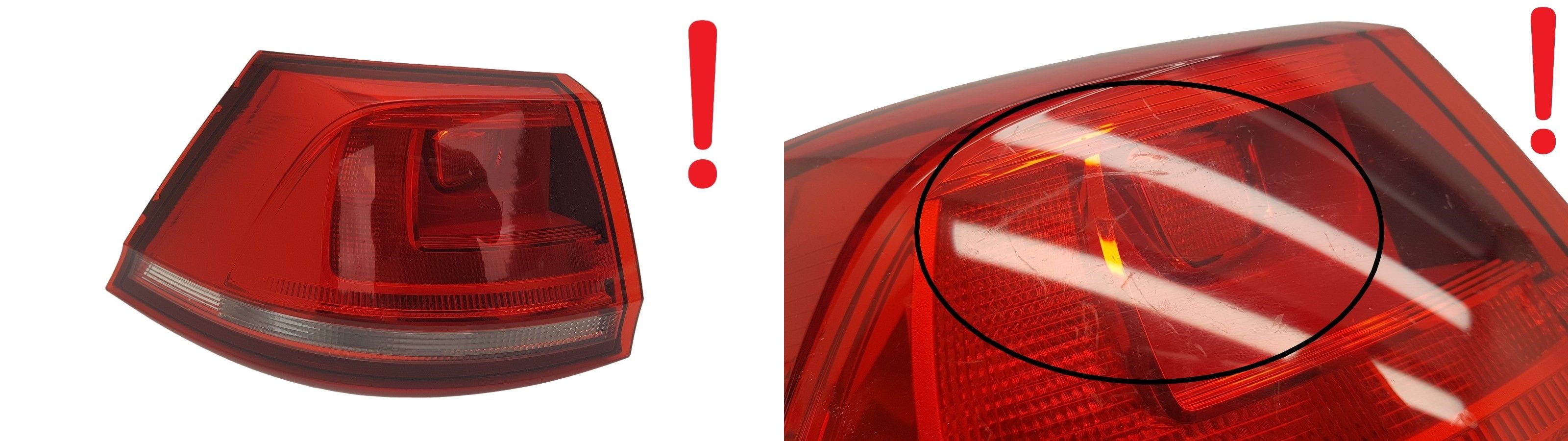 Lygte Venstre Bag VW Golf 7 5G9945095C 0km main product photo