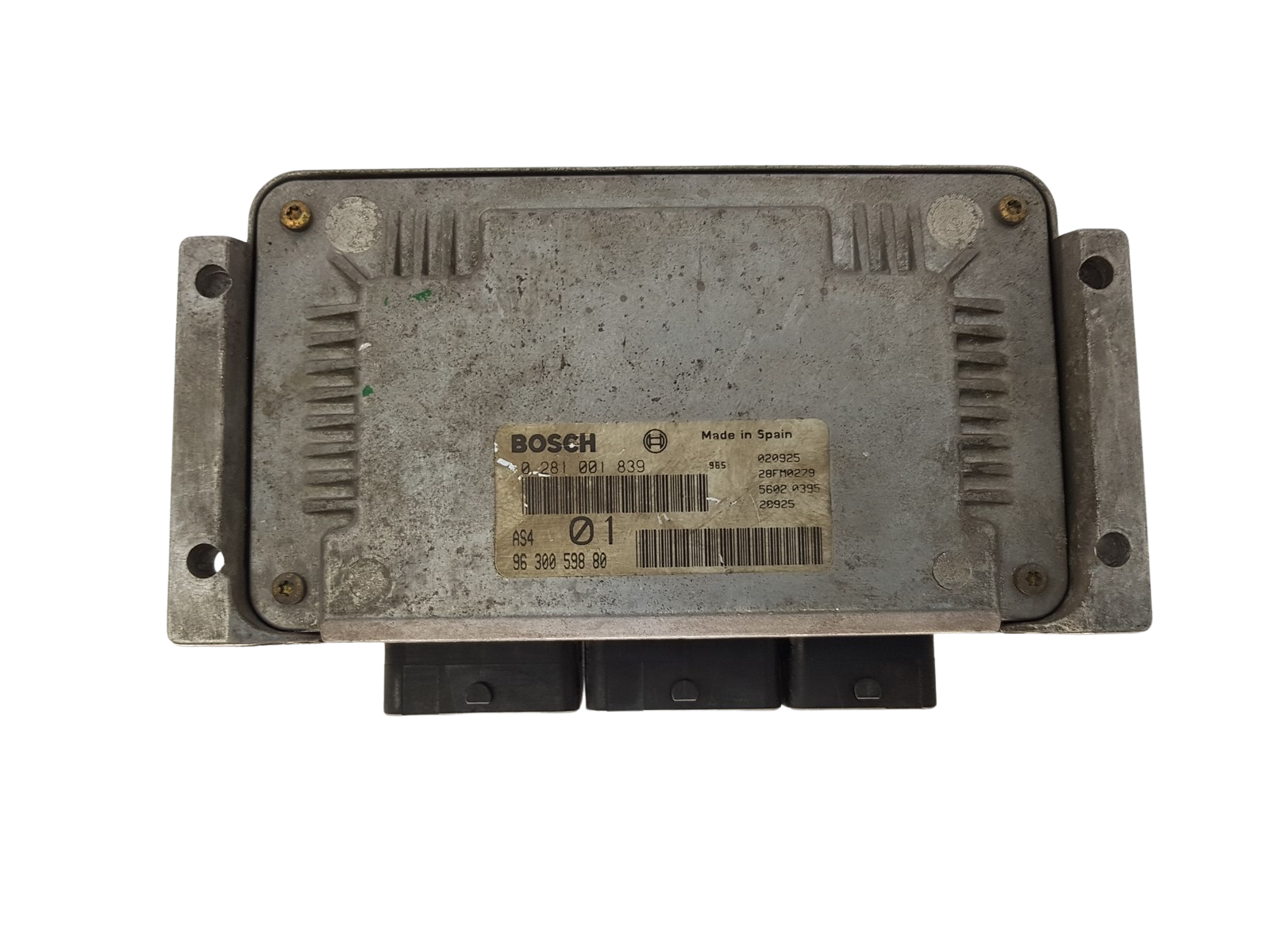 Styreenhed 0281001839 9630059880 28FM0279 PSA Bosch 3658 main product photo