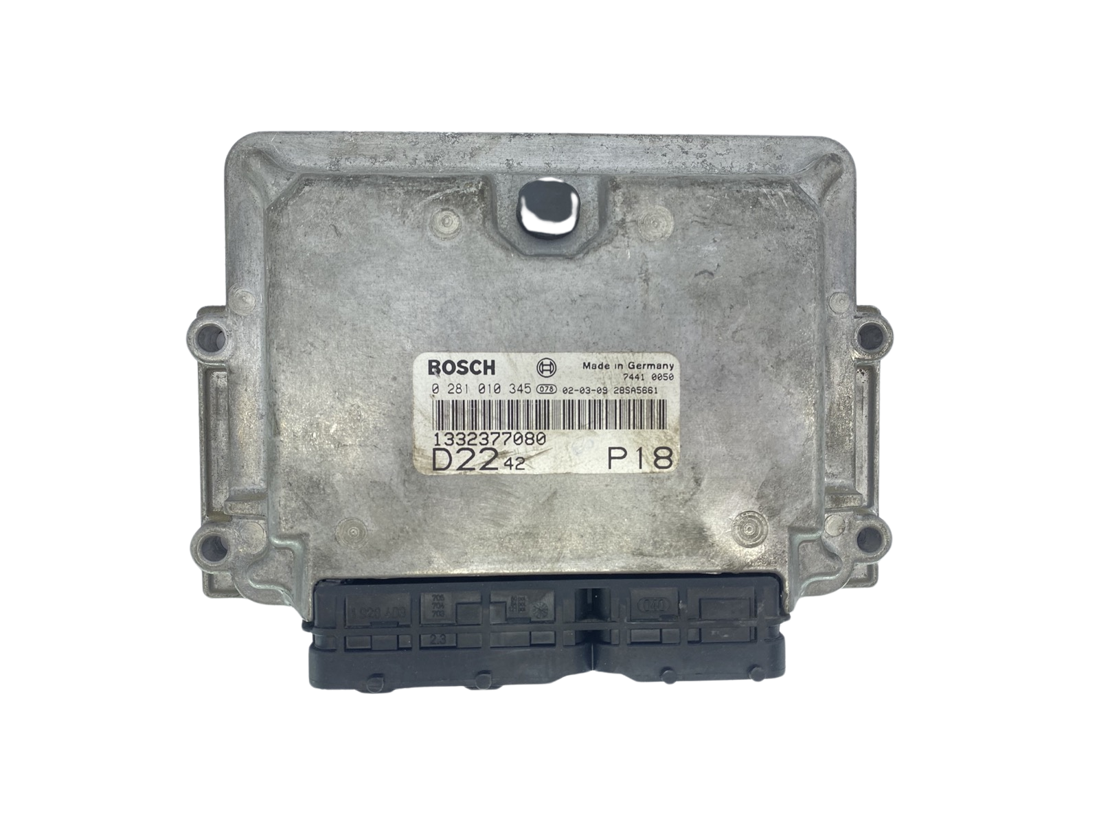 Styreenhed 1332377080 0281010345 PSA Fiat Bosch main product photo