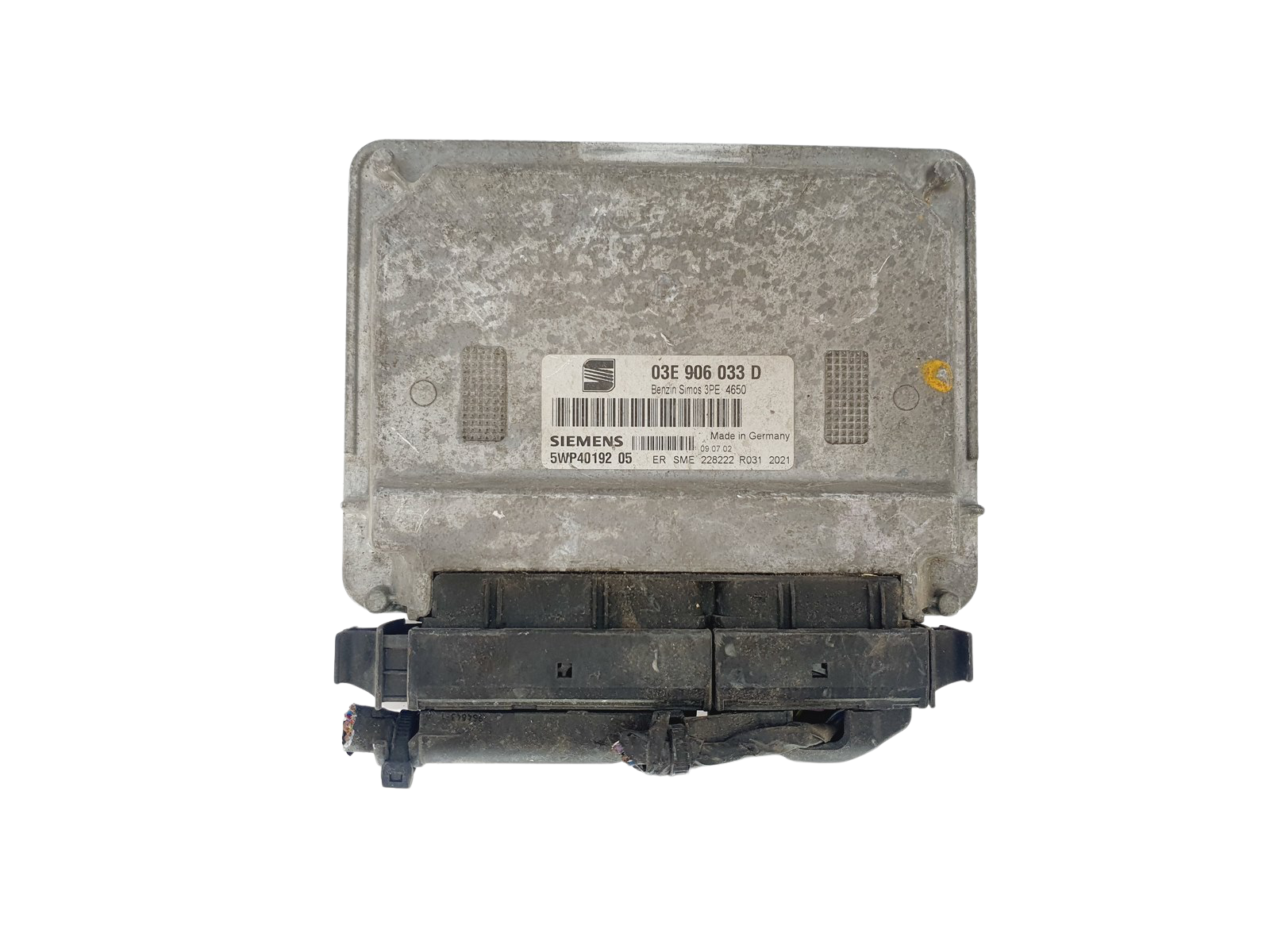 Styreenhed 03E906033D 5WP40192 05 Seat Siemens 37610 main product photo