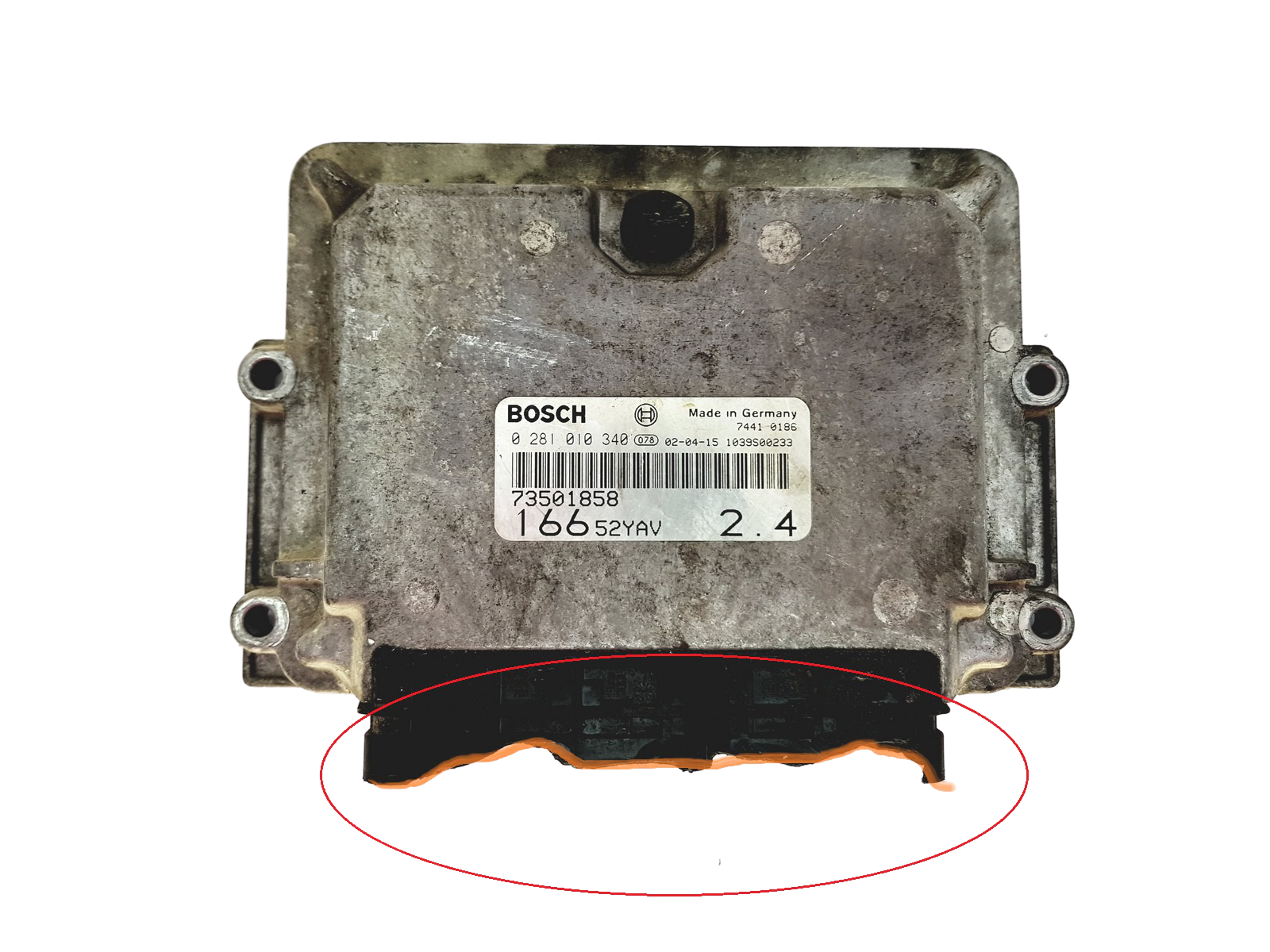 Styreenhed 73501858 0281010340 Alfa Romeo Bosch 29624 main product photo