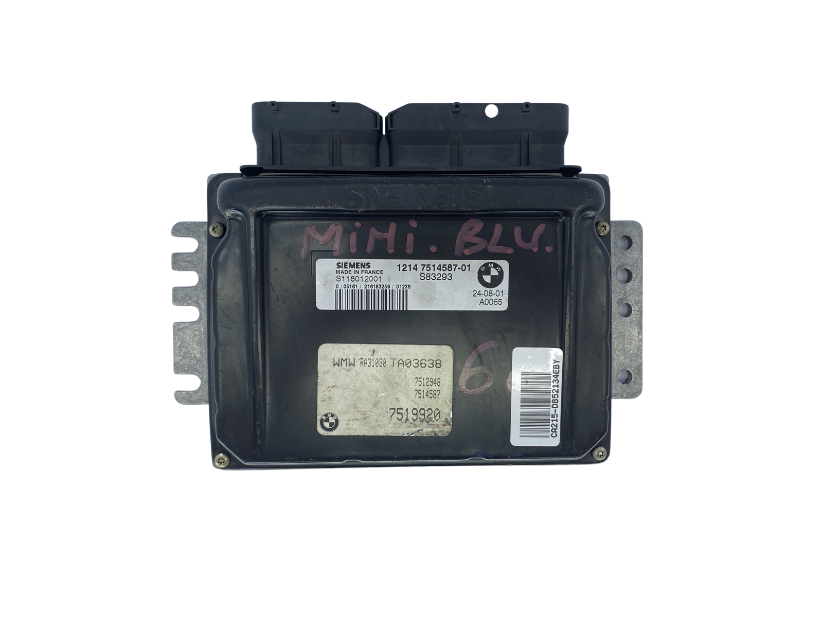 Styreenhed Mini 1214 7514587-01 S118012001I Siemens 52134 main product photo