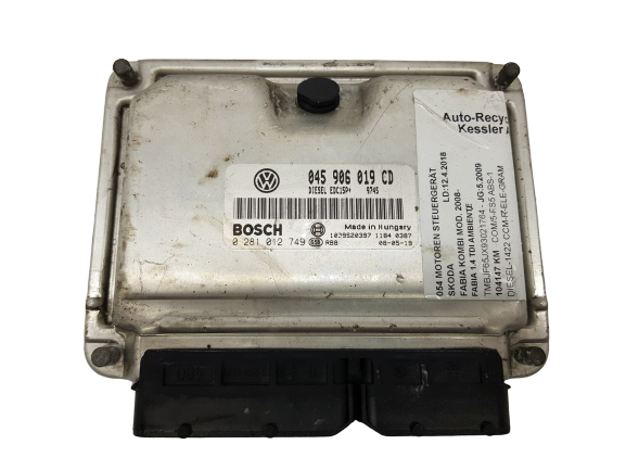 Styreenhed Skoda 0281012749 045906019CD Bosch main product photo