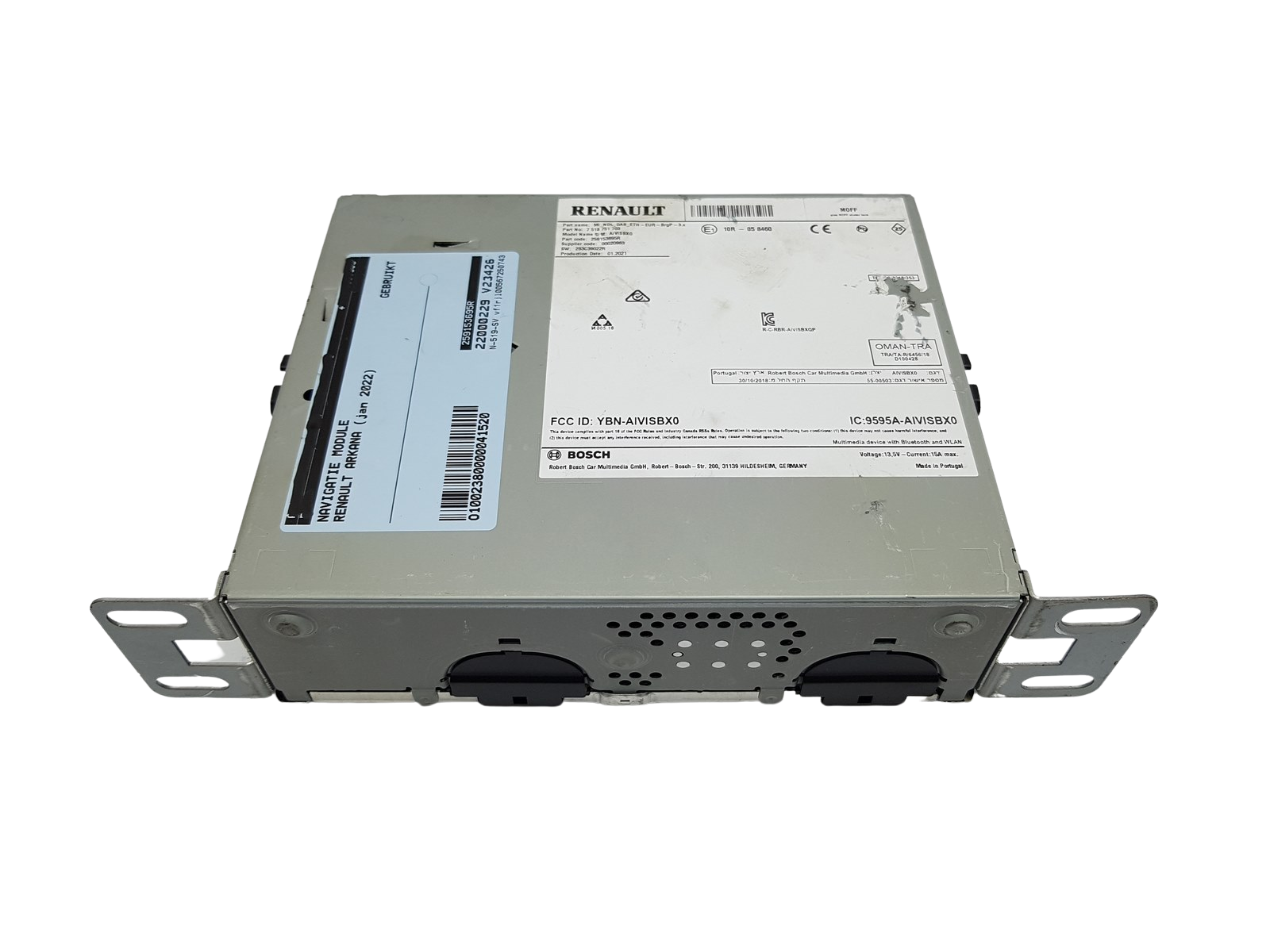 Navigation Radio Renault 259153695R 283C39022R 7513751703 main product photo