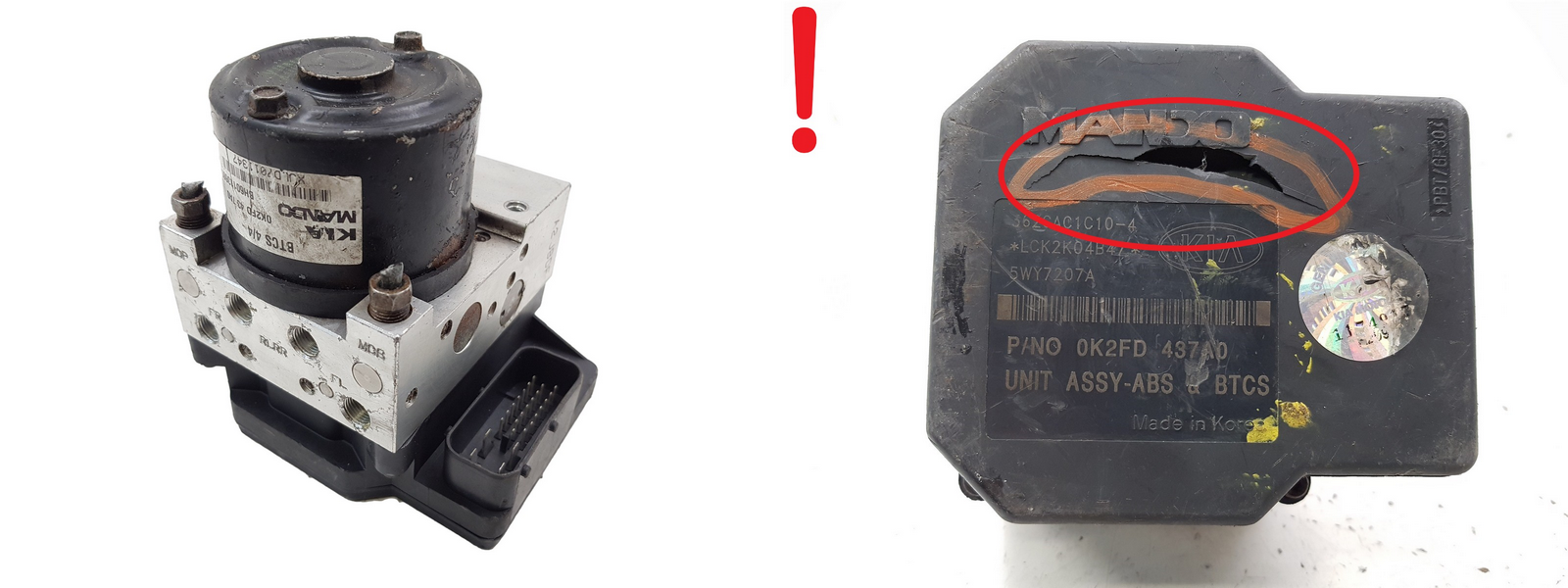 Abs Pumpe Kia Carens 0K2FD437A0 BH60113600 Mando 1626 main product photo